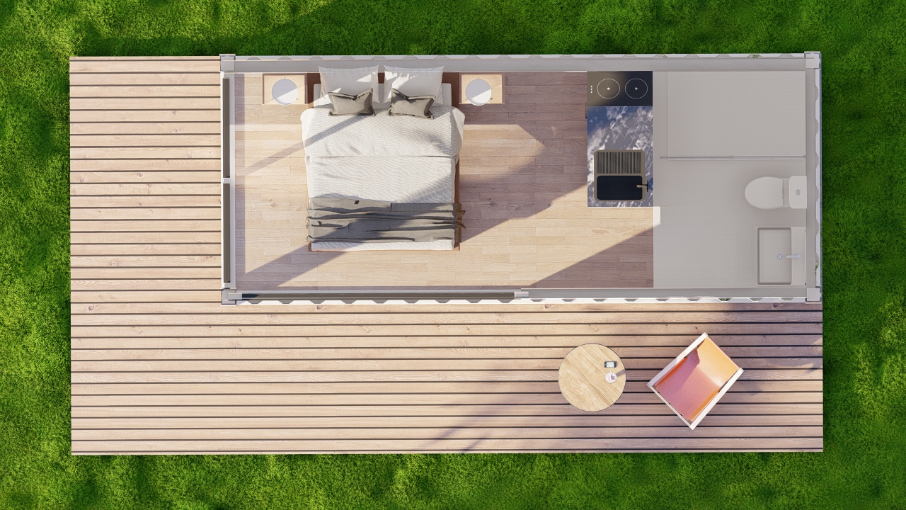 plan mini maison container 15m2 plan mini maison container 15m2