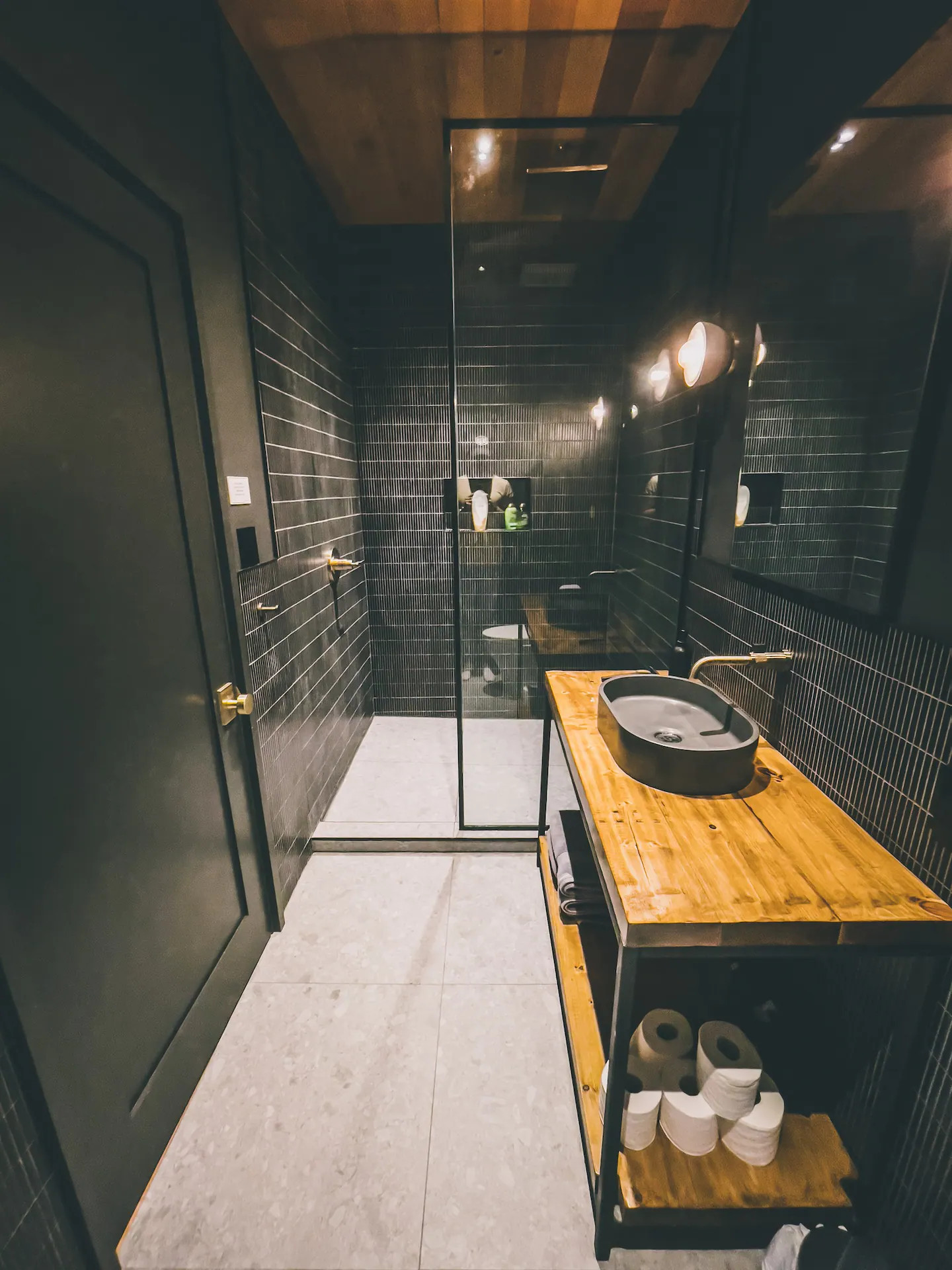 salle de bain design noire salle de bain design noire