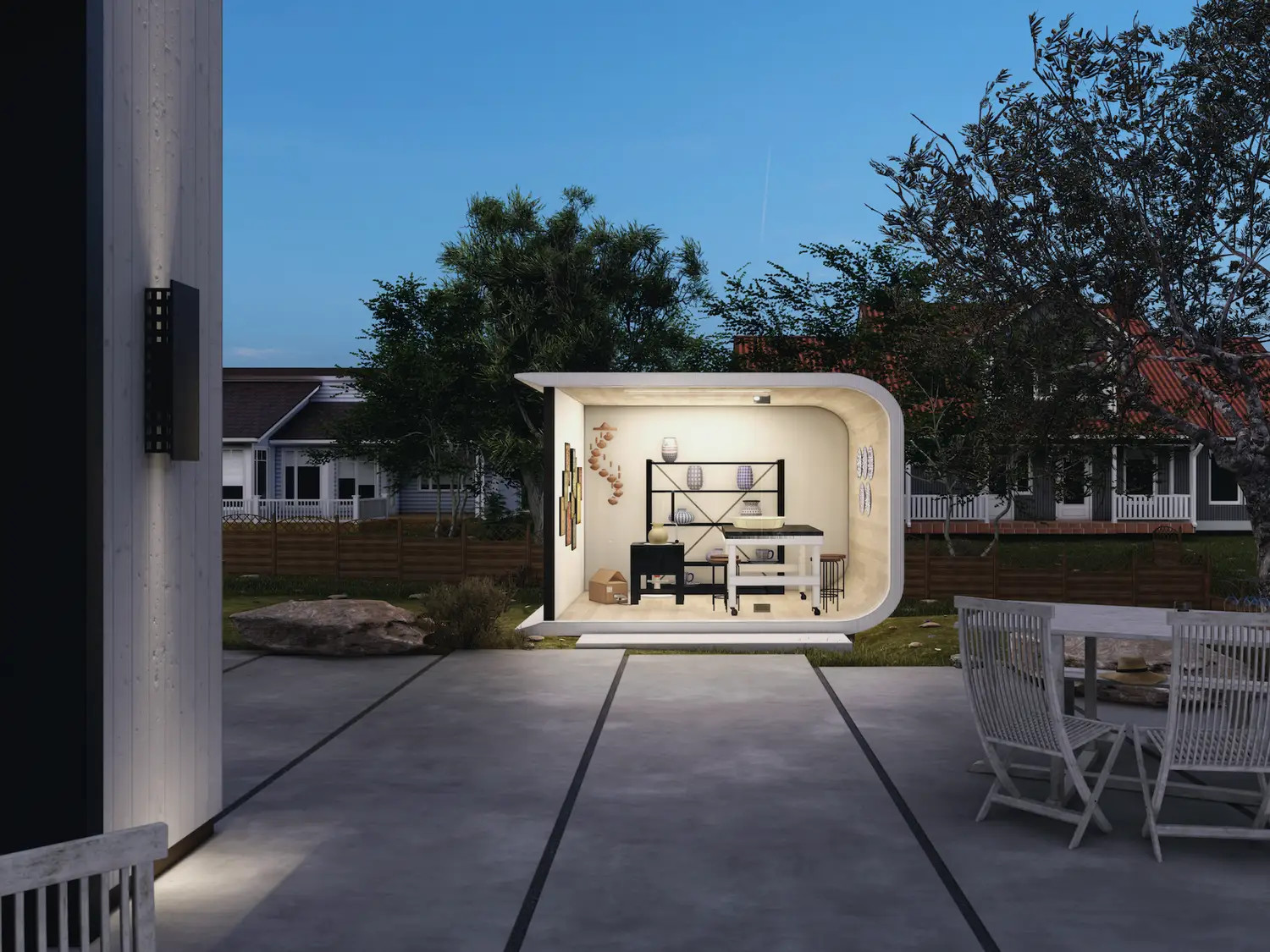 studio de jardin mini maison 3D studio de jardin mini maison 3D