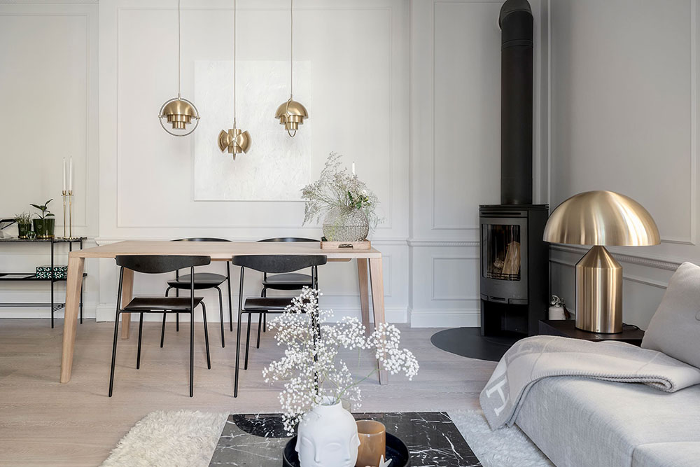salon décoration contemporaine