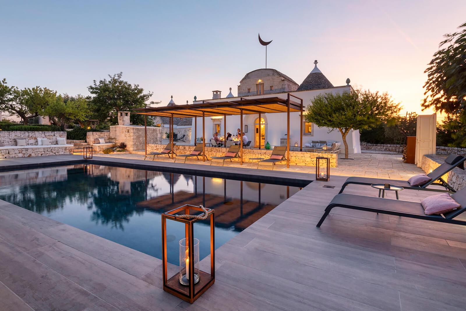terrasse trullo Pouilles Casa Badra