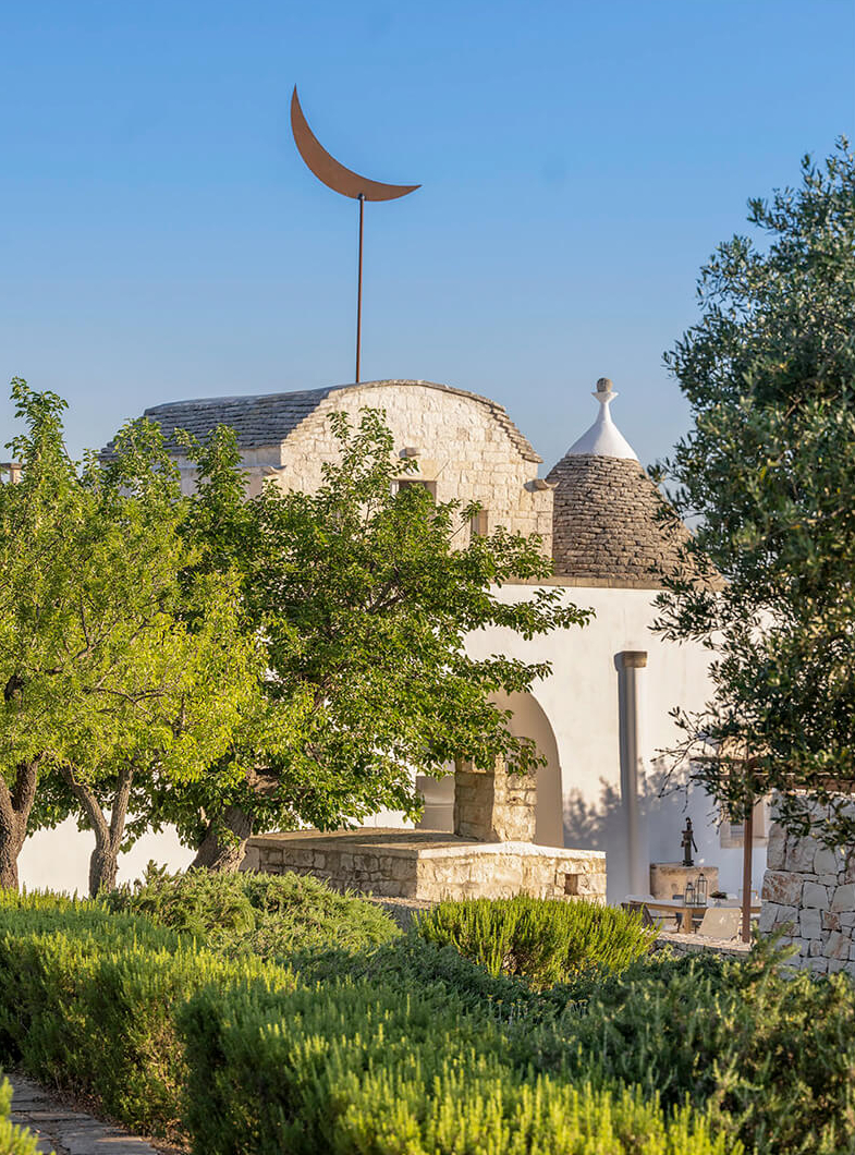 maison en pierre trullo Pouilles Casa Badra