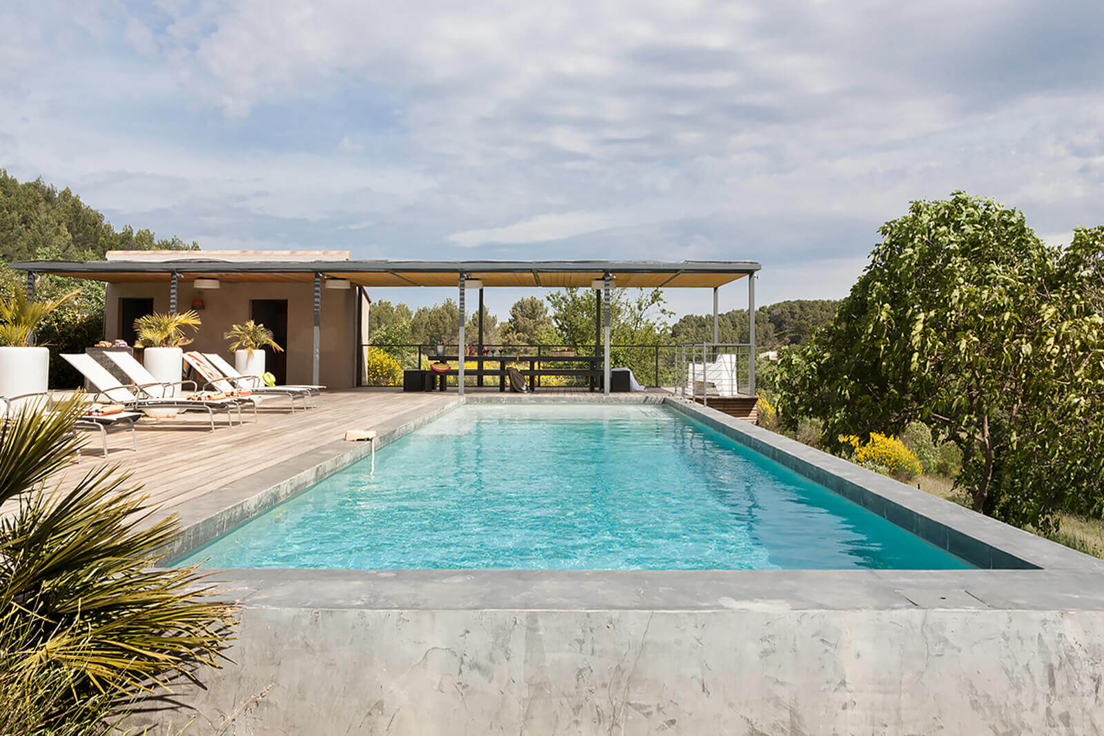 piscine le Mas du Venaissin
