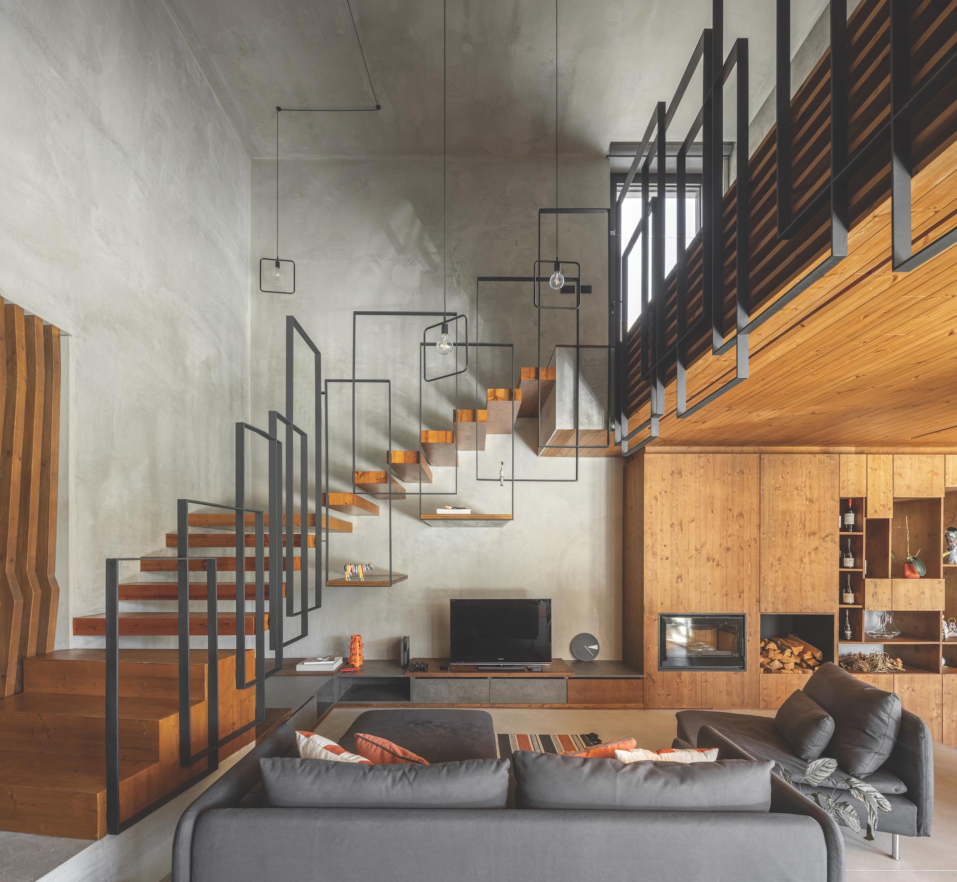 salon maison contemporaine style industriel salon maison contemporaine style industriel