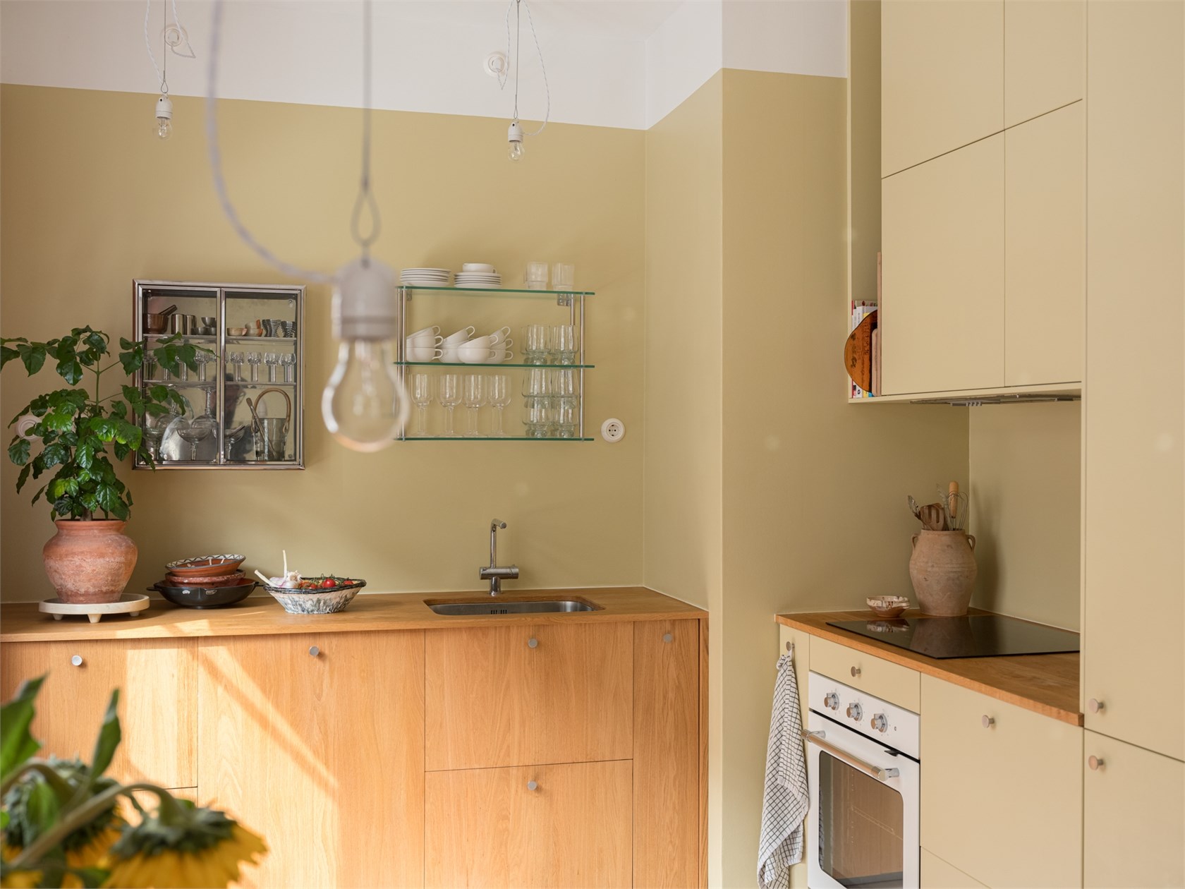 cuisine mur jaune cuisine mur jaune