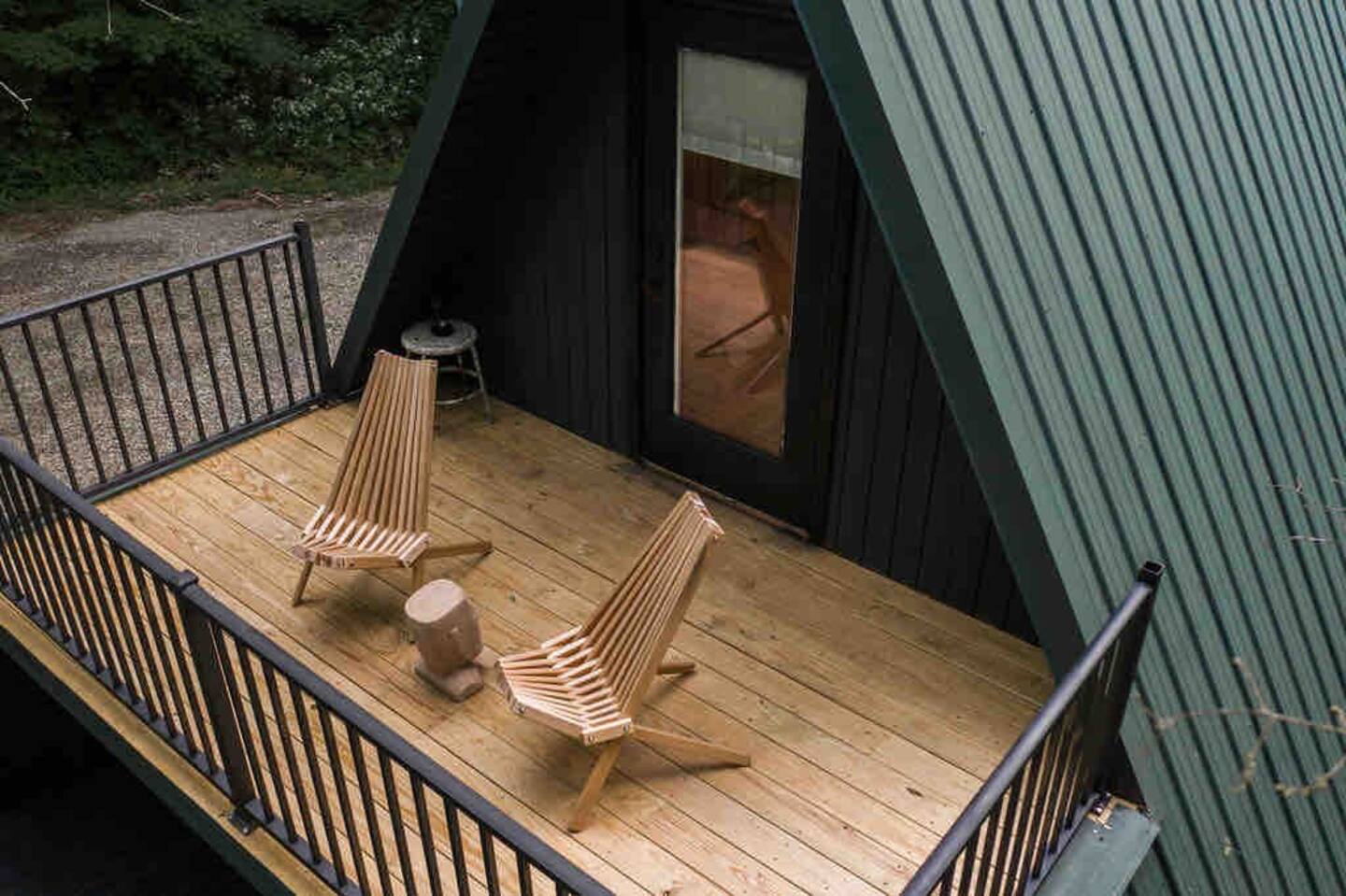 terrasse maison A-Frame terrasse maison A-Frame
