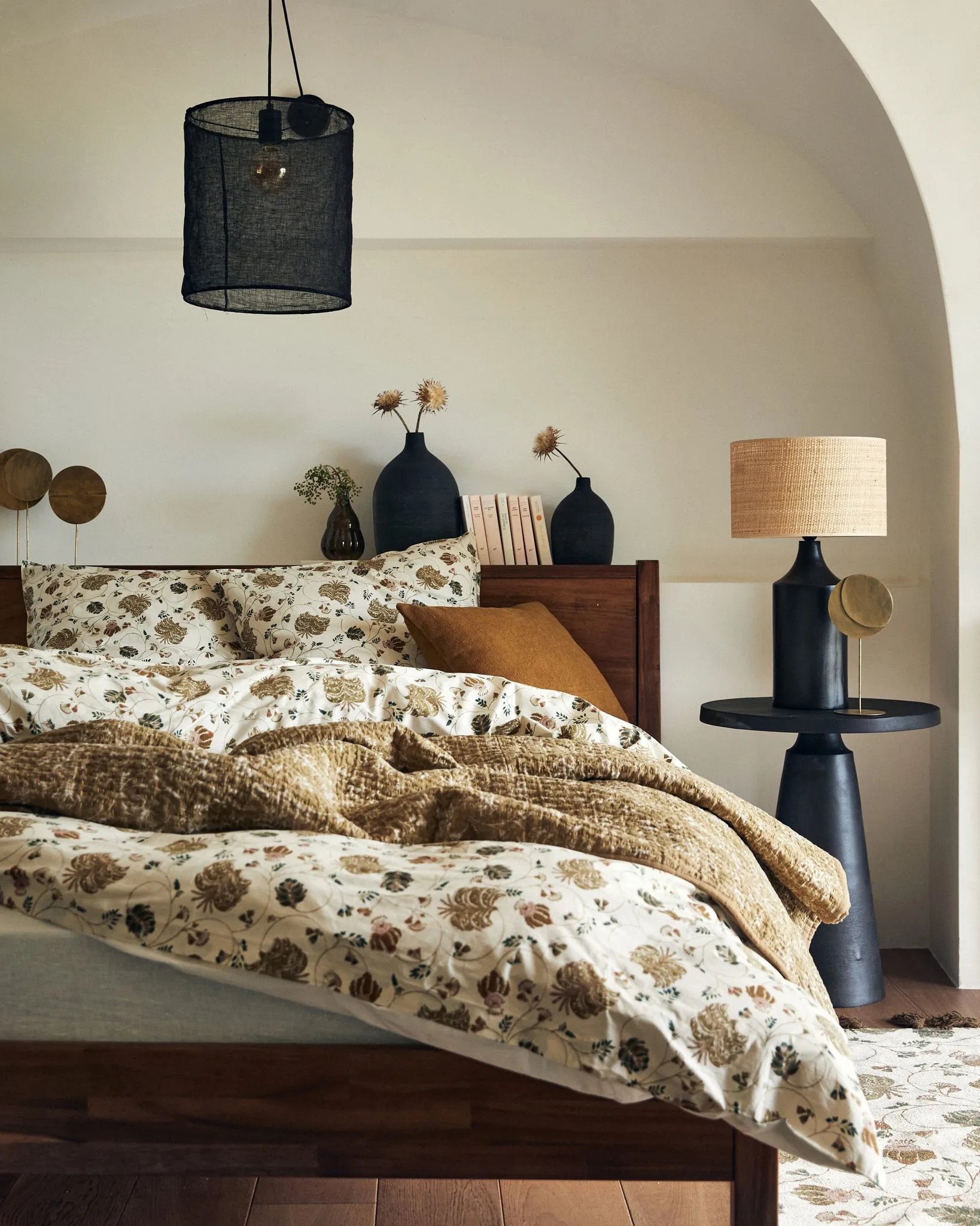 chambre rustique chic