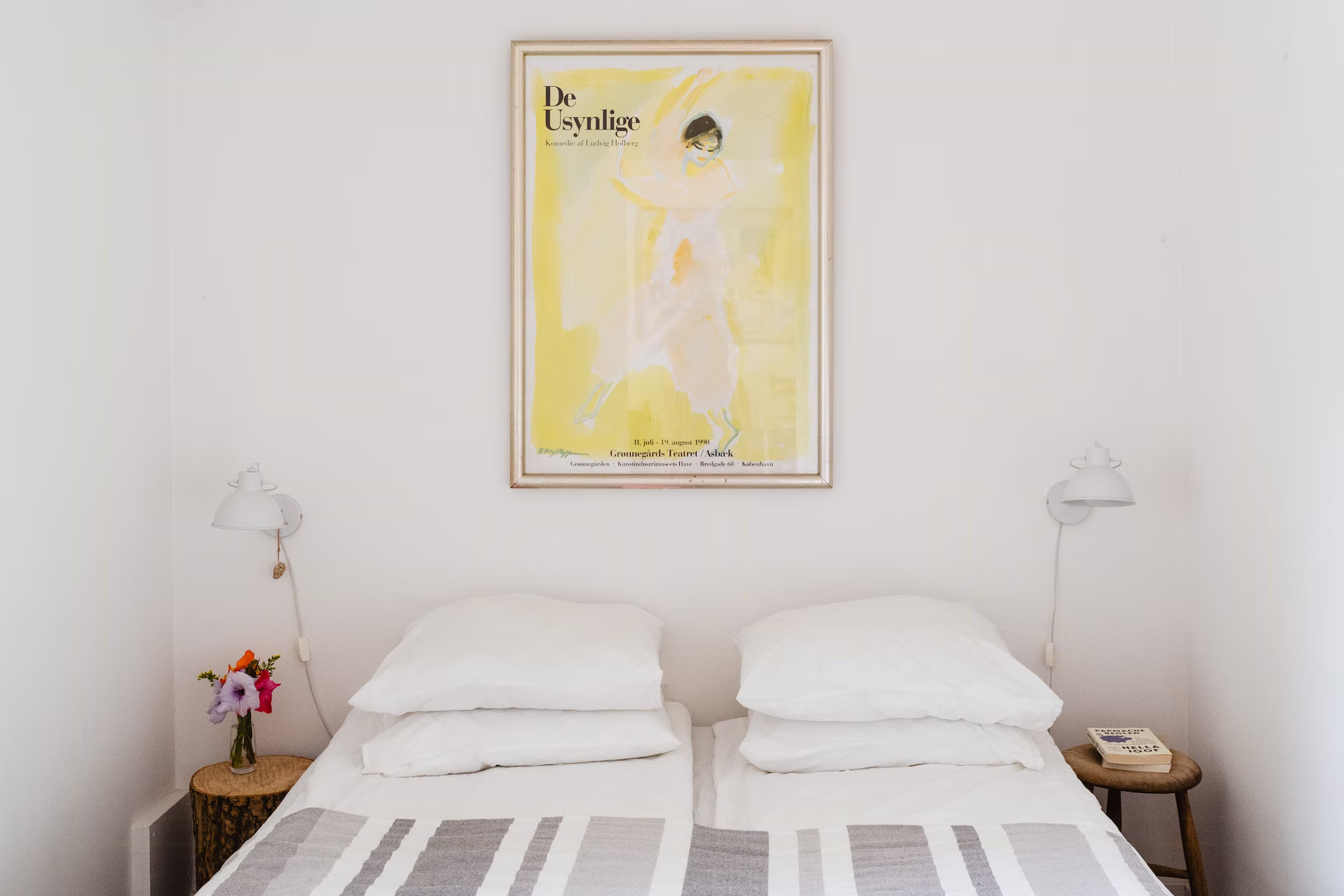 chambre minimaliste décoration scandinave