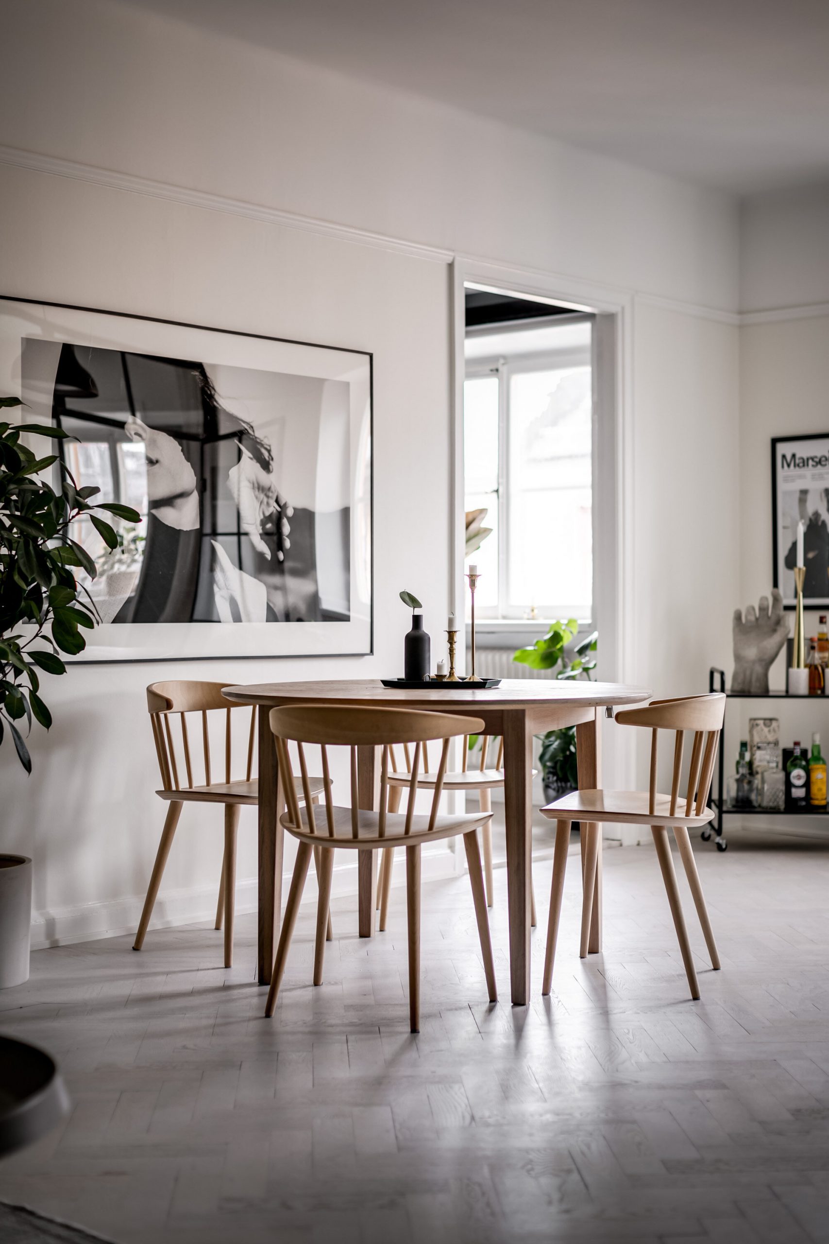 salle à manger décoration scandinave