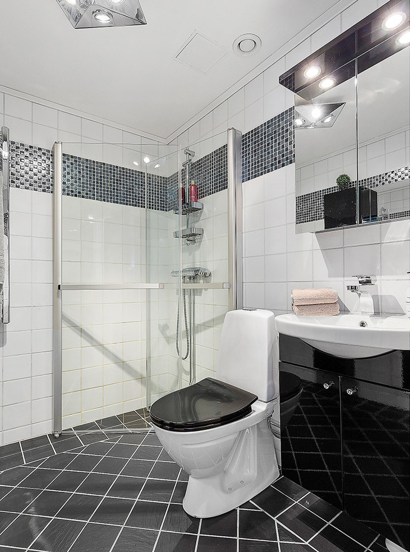 salle de bain blanche et grise salle de bain blanche et grise