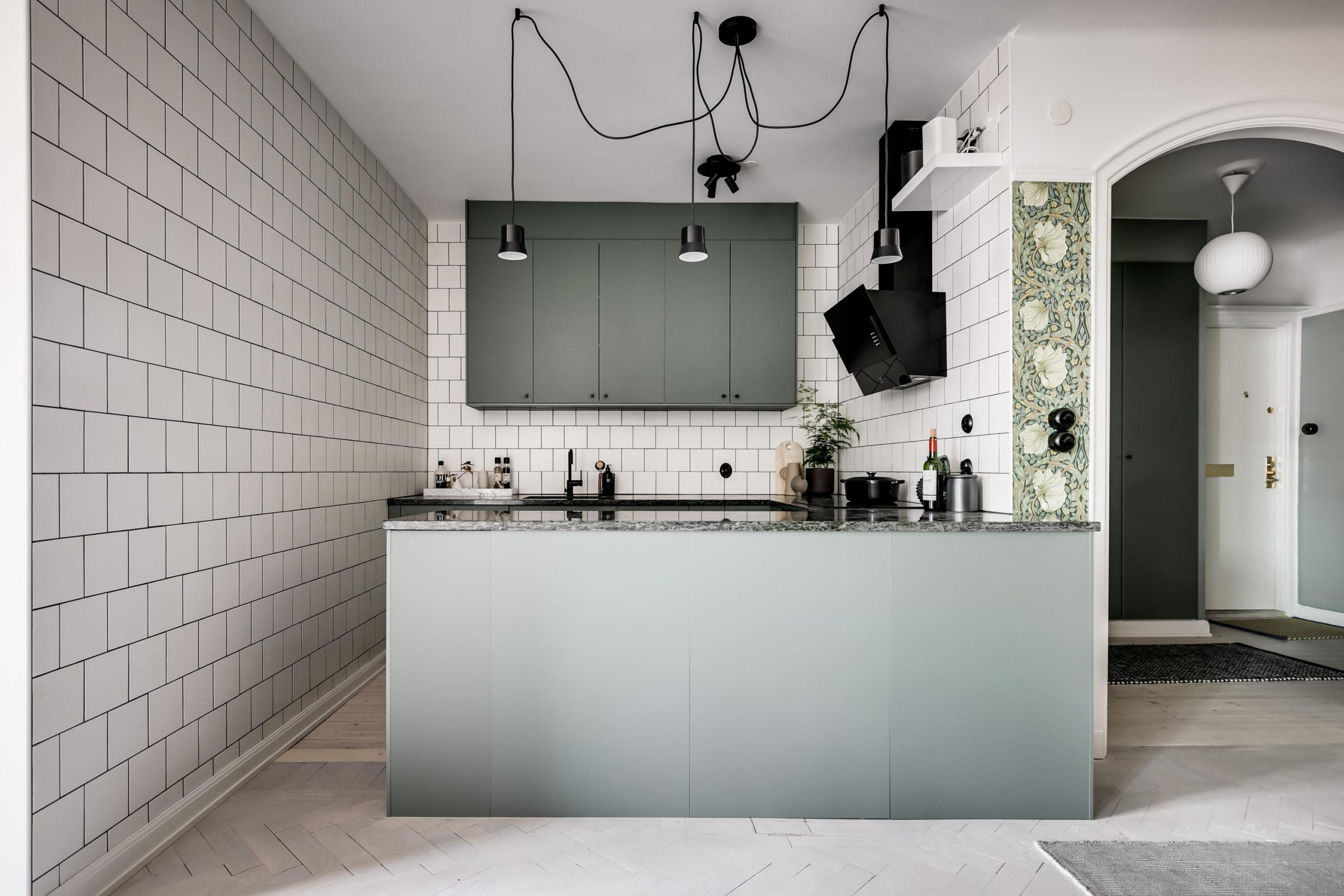 cuisine verte décoration design