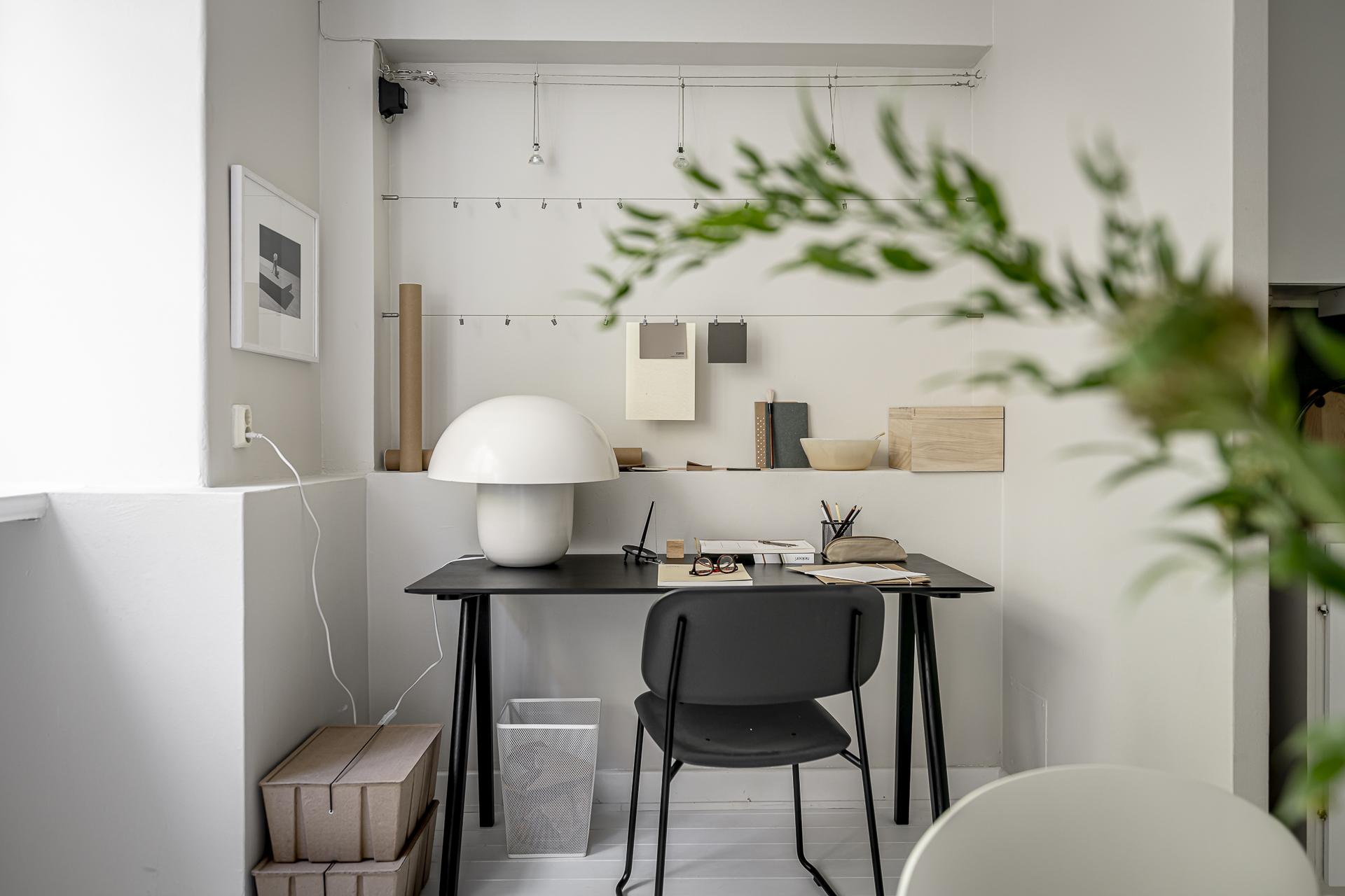 bureau décoration scandinave