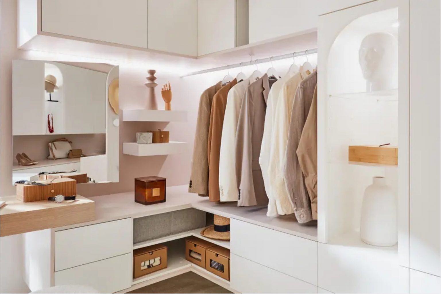 armoire ouverte
