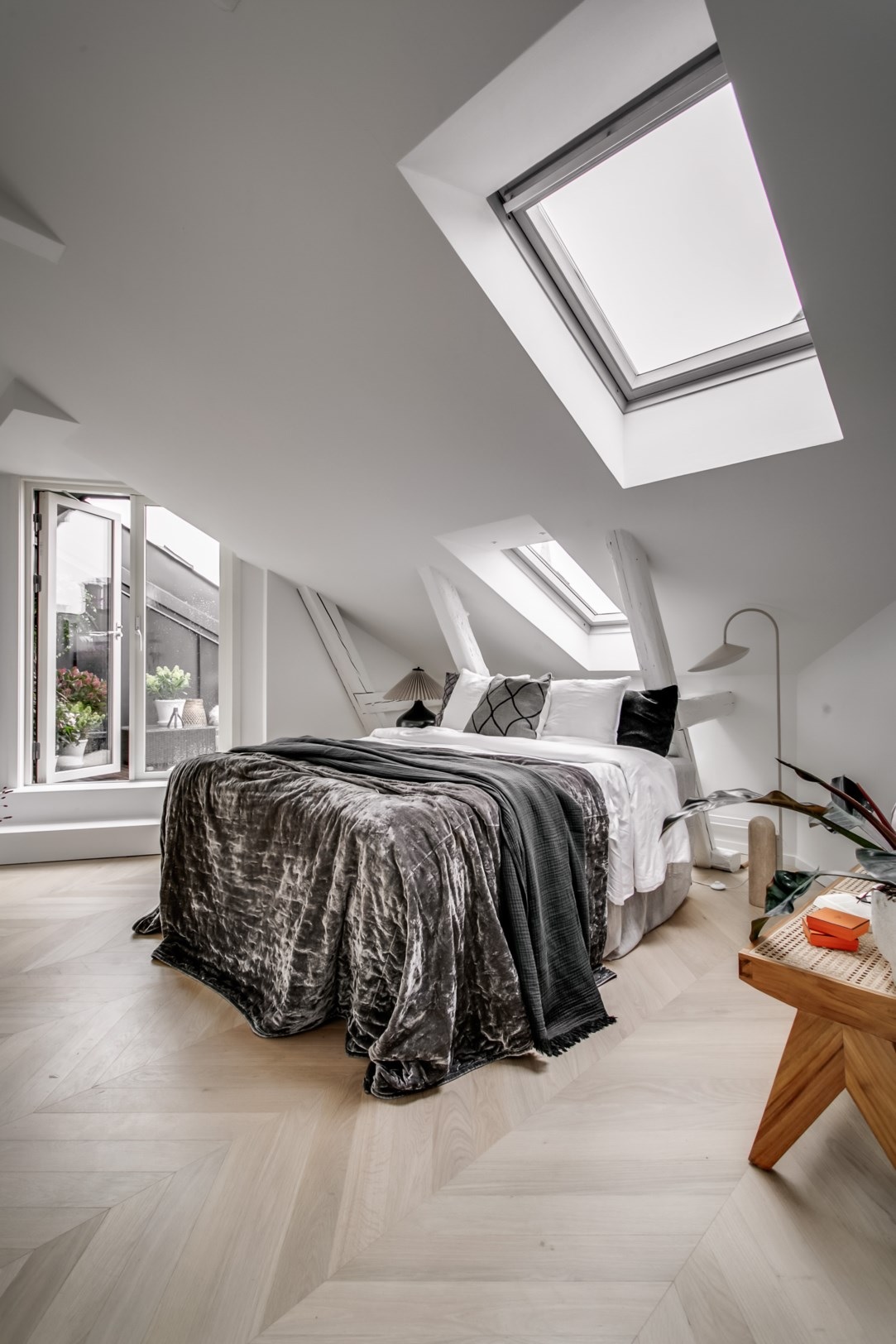 chambre blanche et grise décoration contemporaine chambre blanche et grise décoration contemporaine