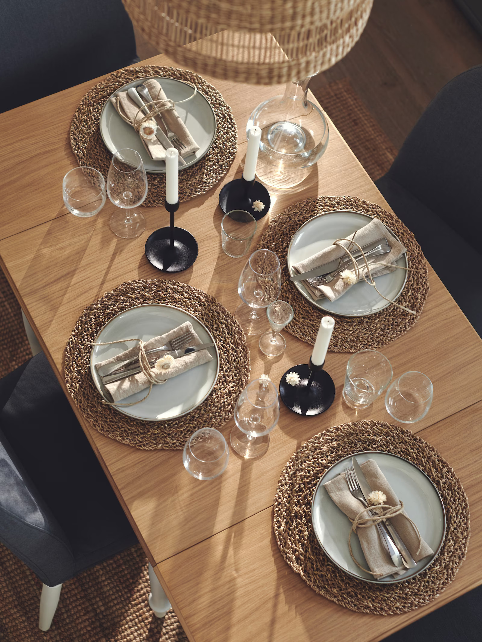 table repas IKEA décoration naturelle table repas IKEA décoration naturelle