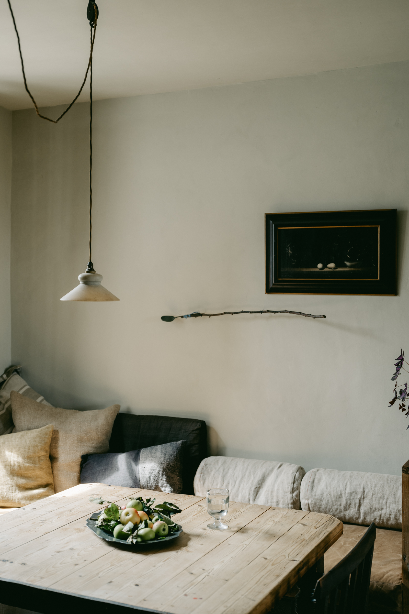 salle à manger décoration rustique chic