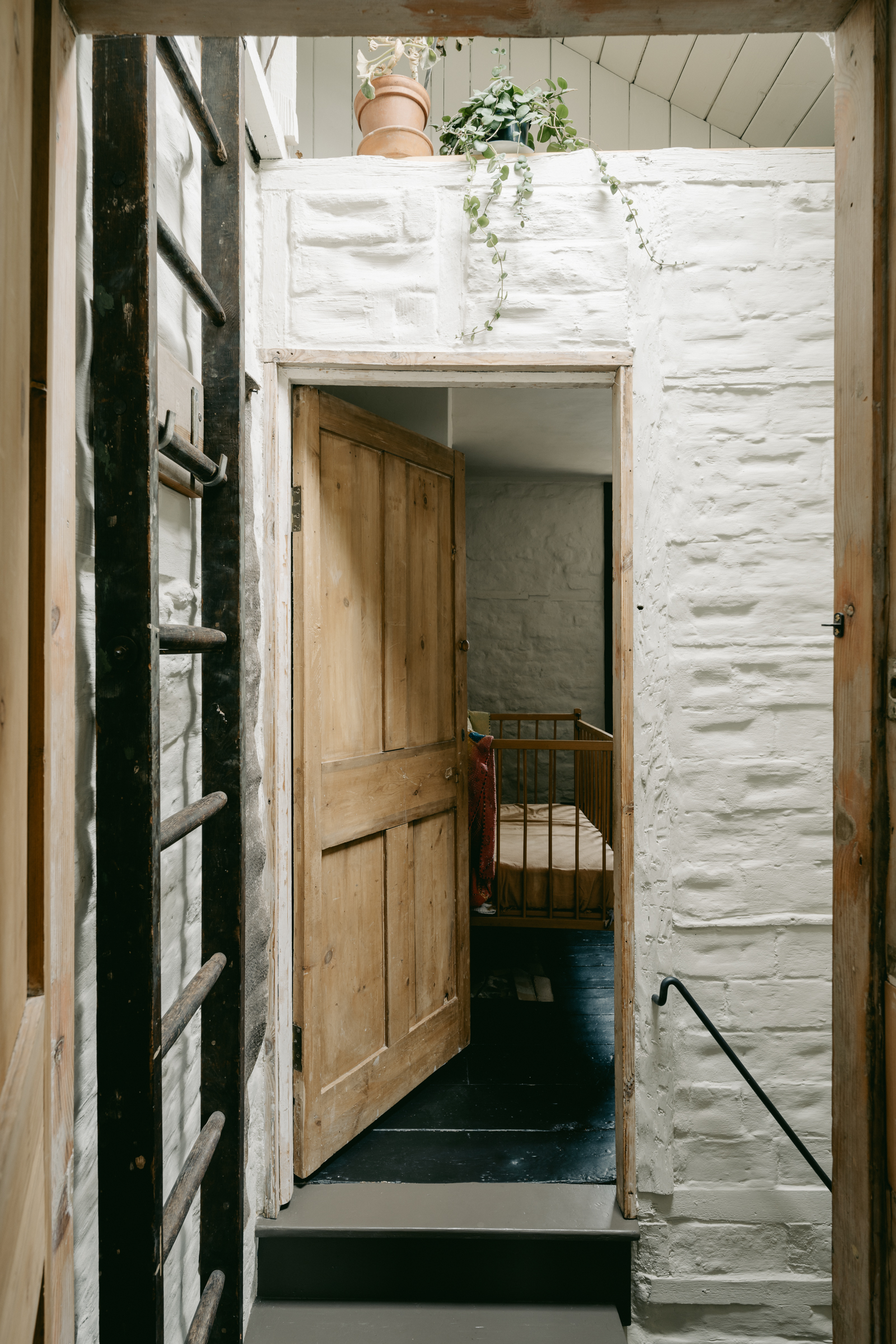 couloir décoration rustique chic