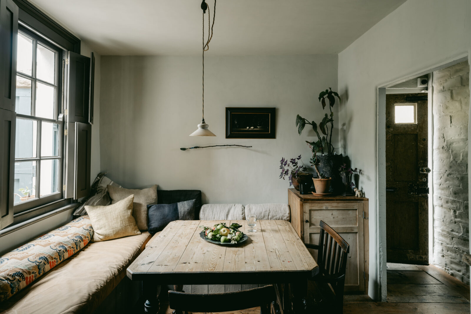 salle à manger décoration rustique chic