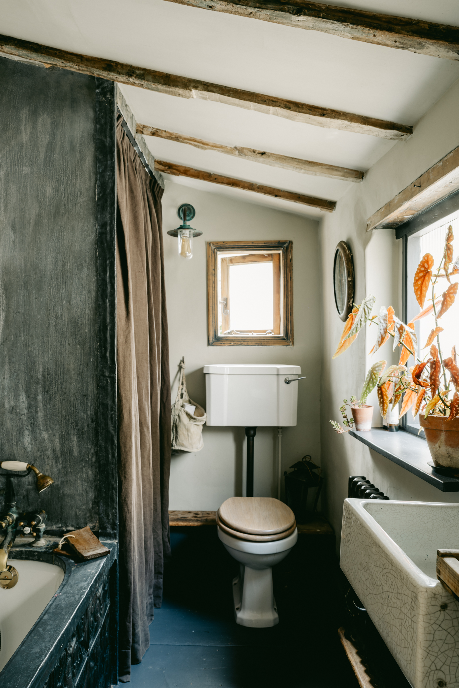salle de bain maison de campagne