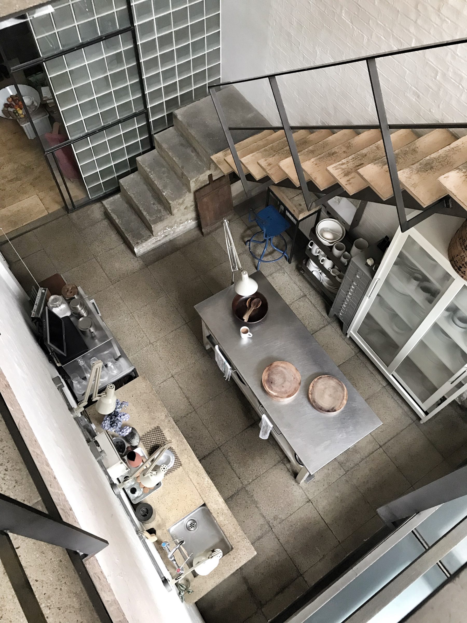 cuisine industrielle loft
