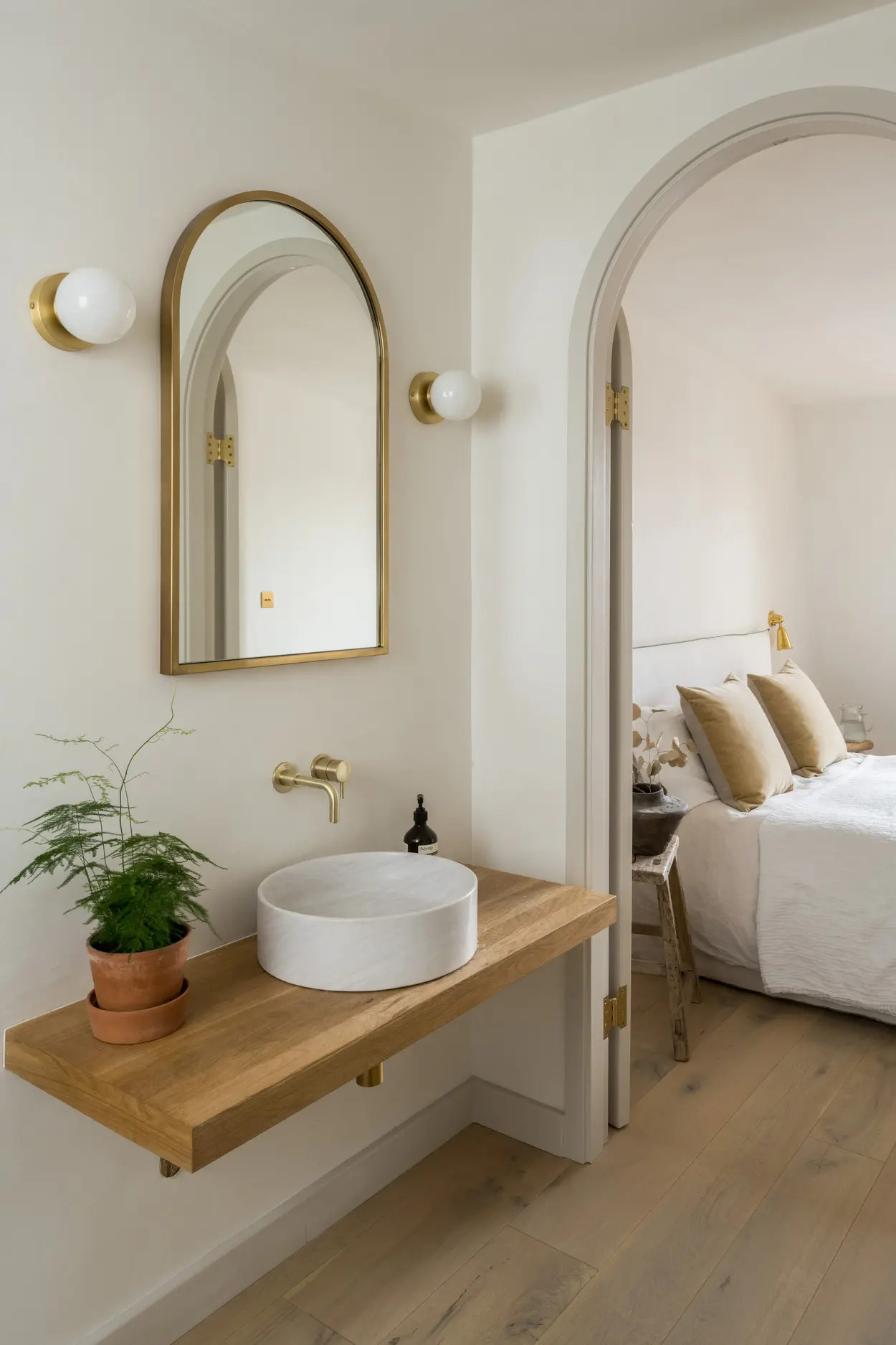 chambre avec salle de bain