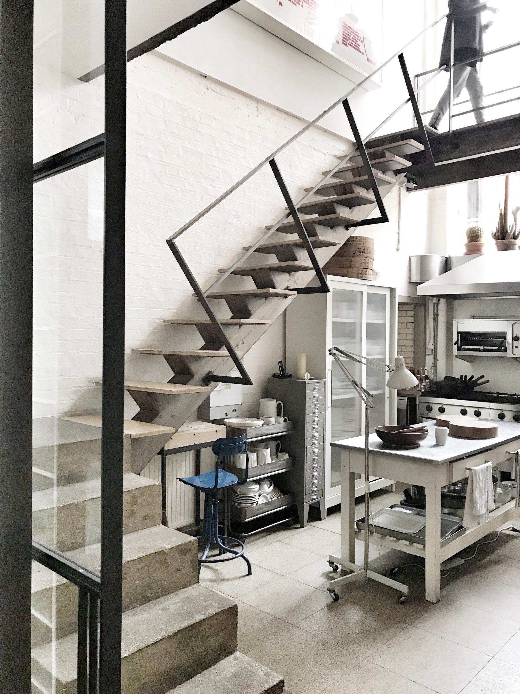 cuisine industrielle loft