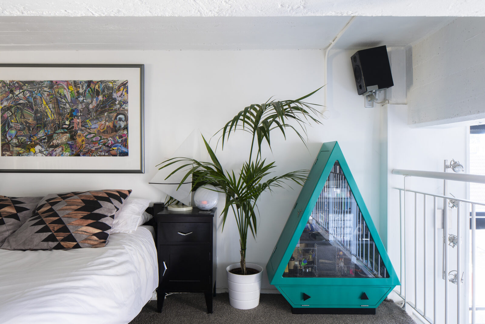 chambre sur mezzanine