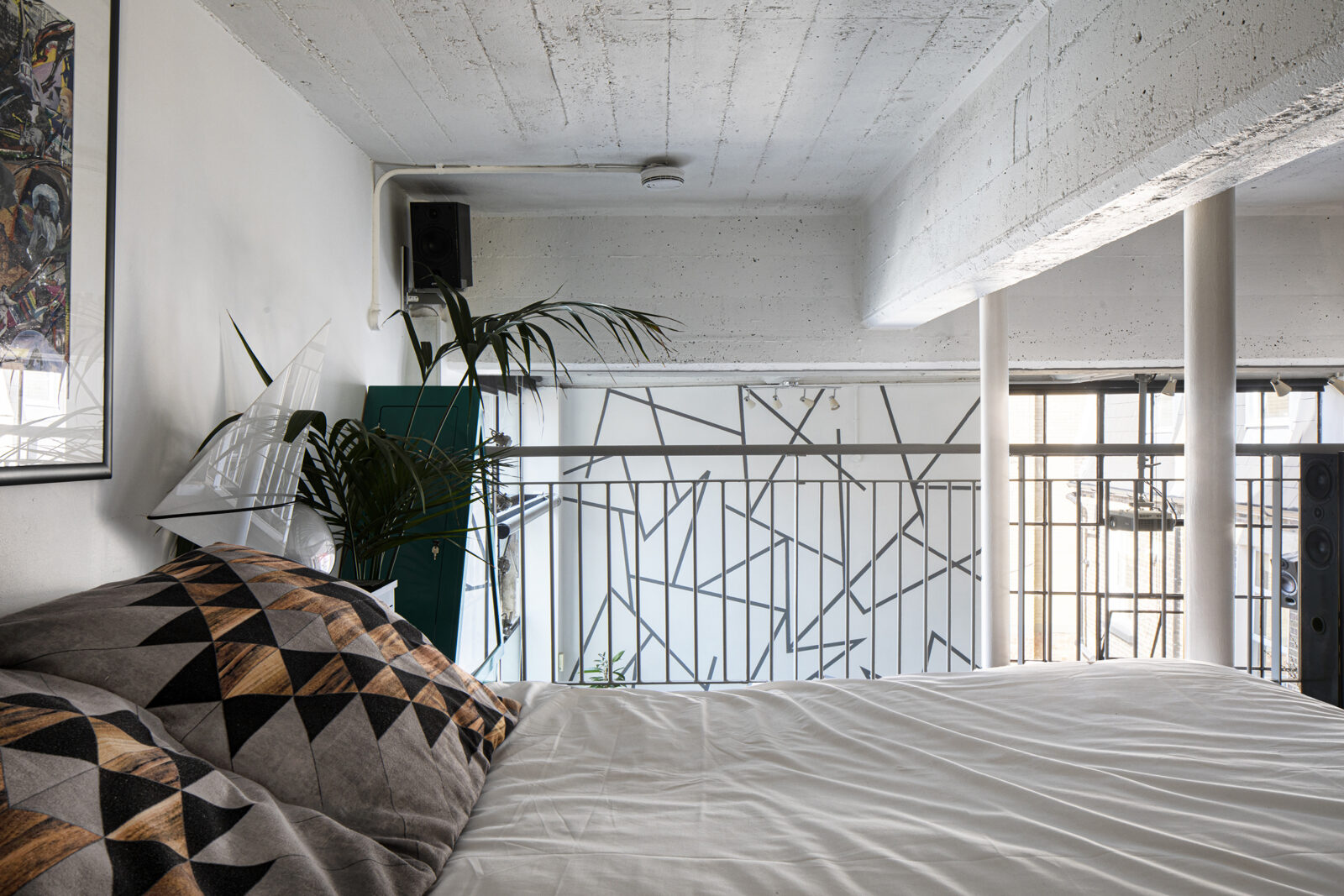 chambre loft avec mezzanine