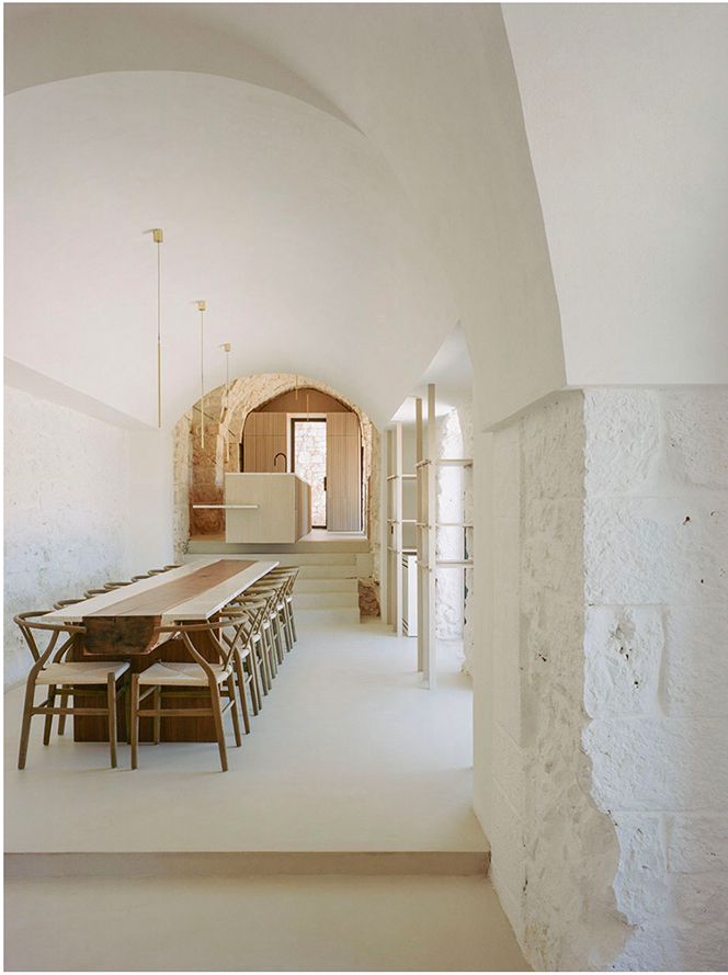 salle à manger Masseria Belvedere