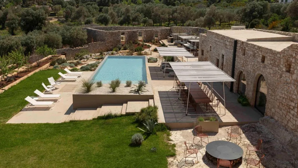 Masseria Belvedere maison en pierre rénovée dans les Pouilles