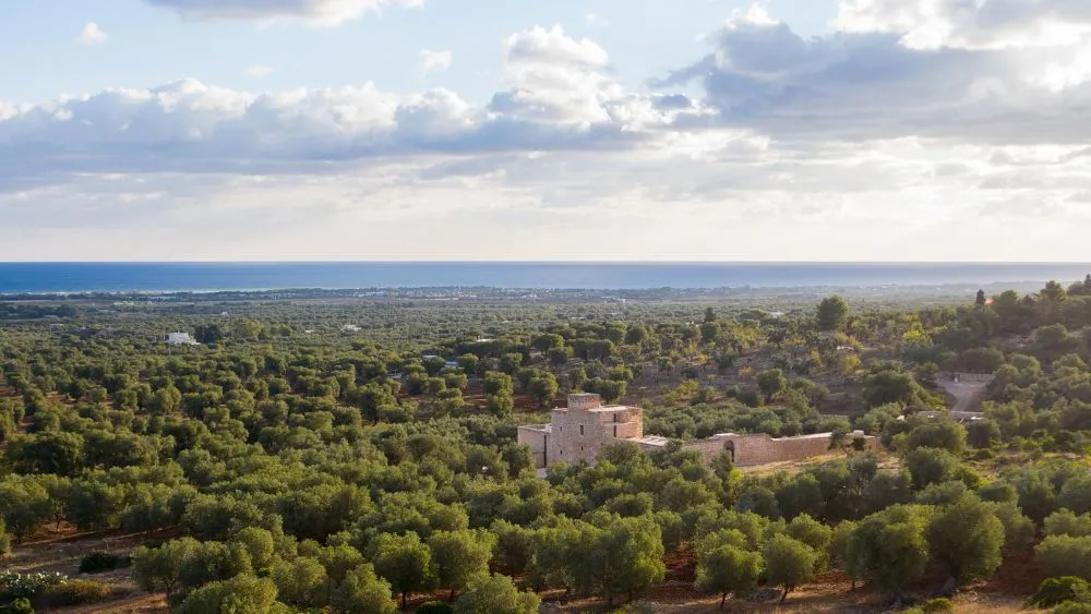 Masseria Belvedere maison en pierre rénovée dans les Pouilles