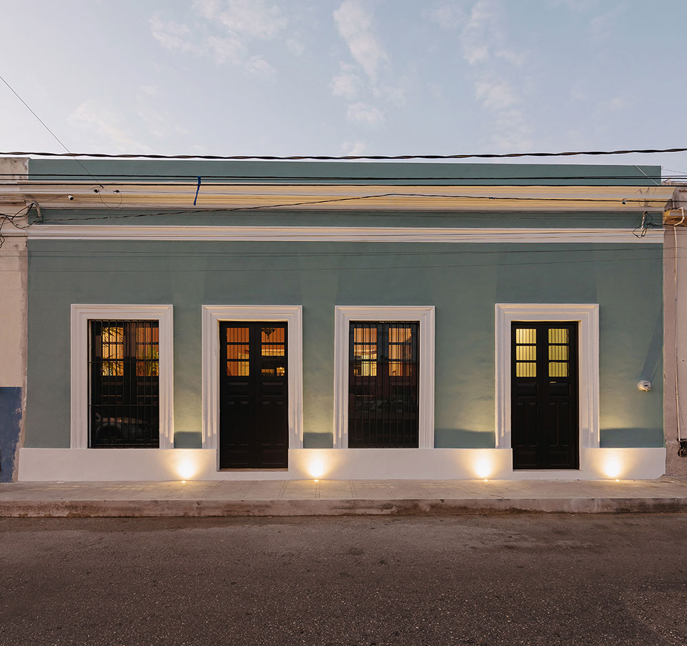 maison ancienne rénovée Mexique