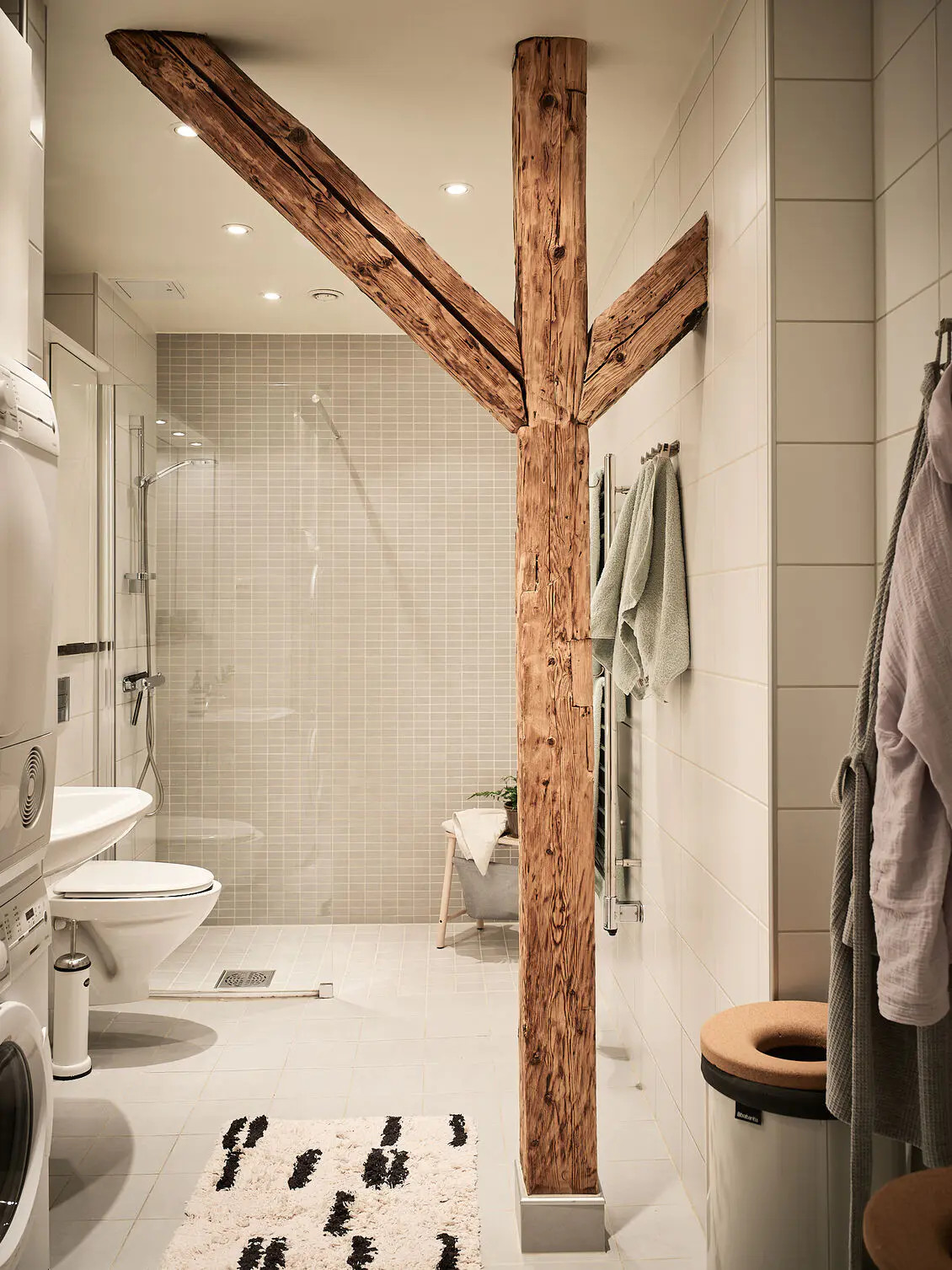 salle de bain appartement avec poutres salle de bain appartement avec poutres
