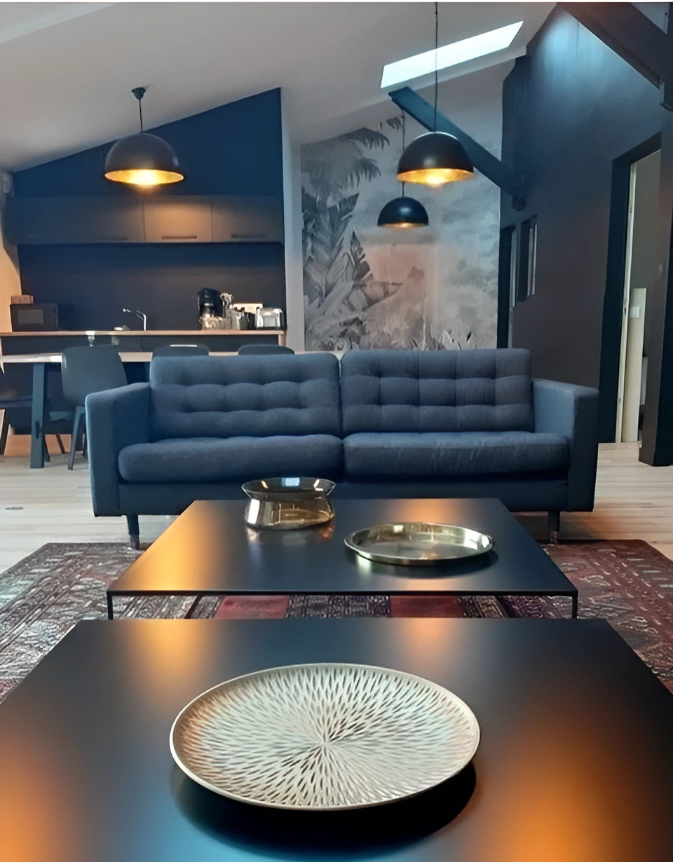 salon décoration contemporaine