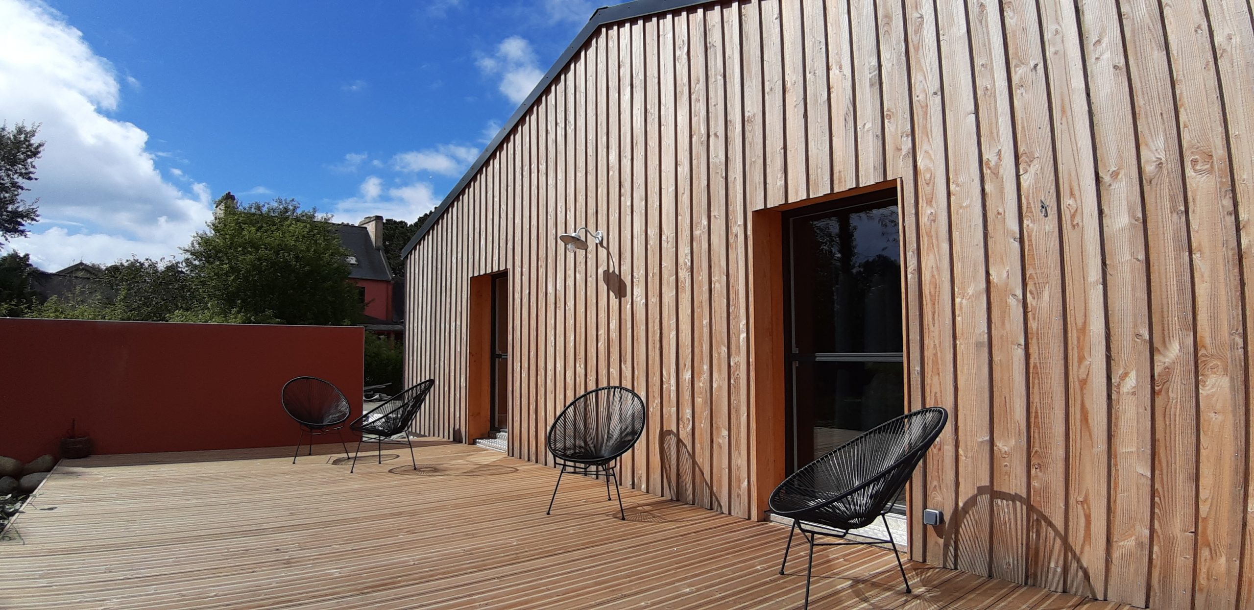 terrasse bois maison en bois