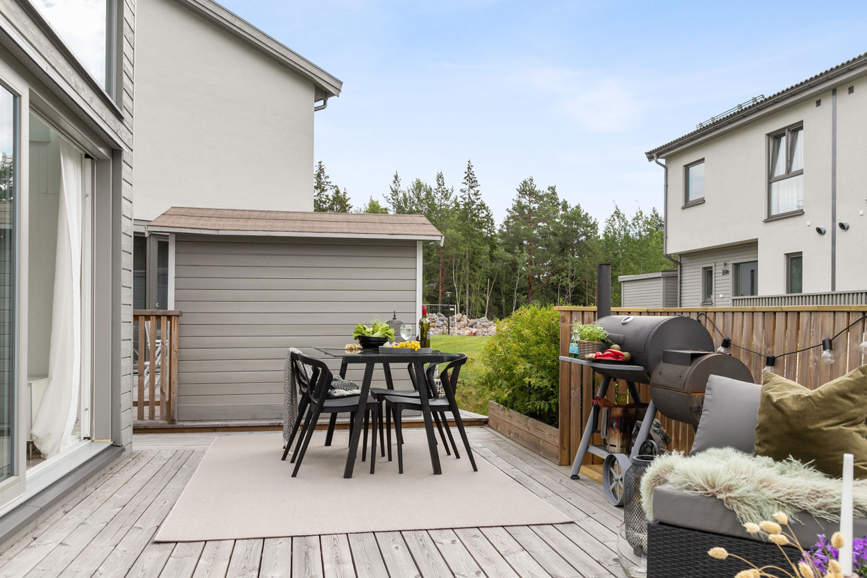 terrasse bois mini maison 22m2