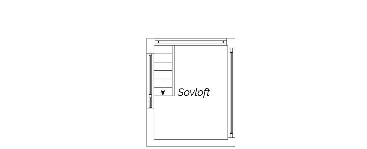 mezzanine mini maison 22m2