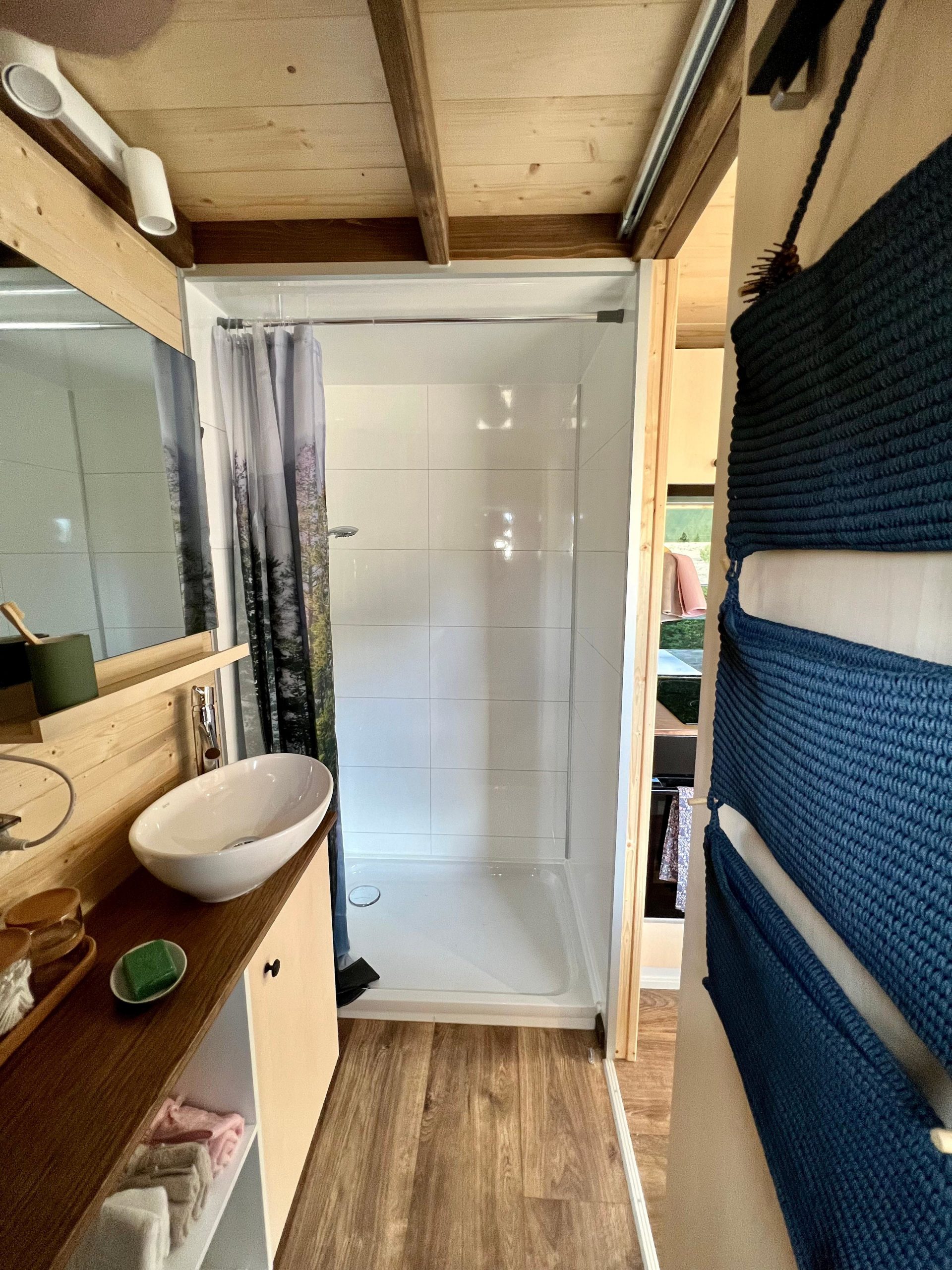 salle de bain mini maison 21m2