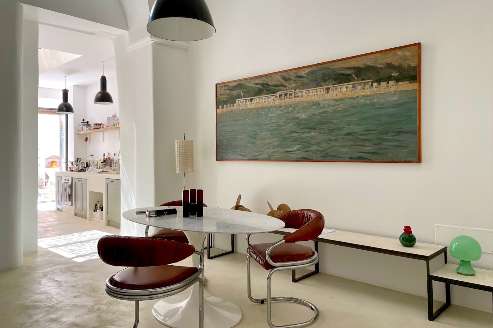 salle à manger décoration vintage sixties design italien salle à manger décoration vintage sixties design italien