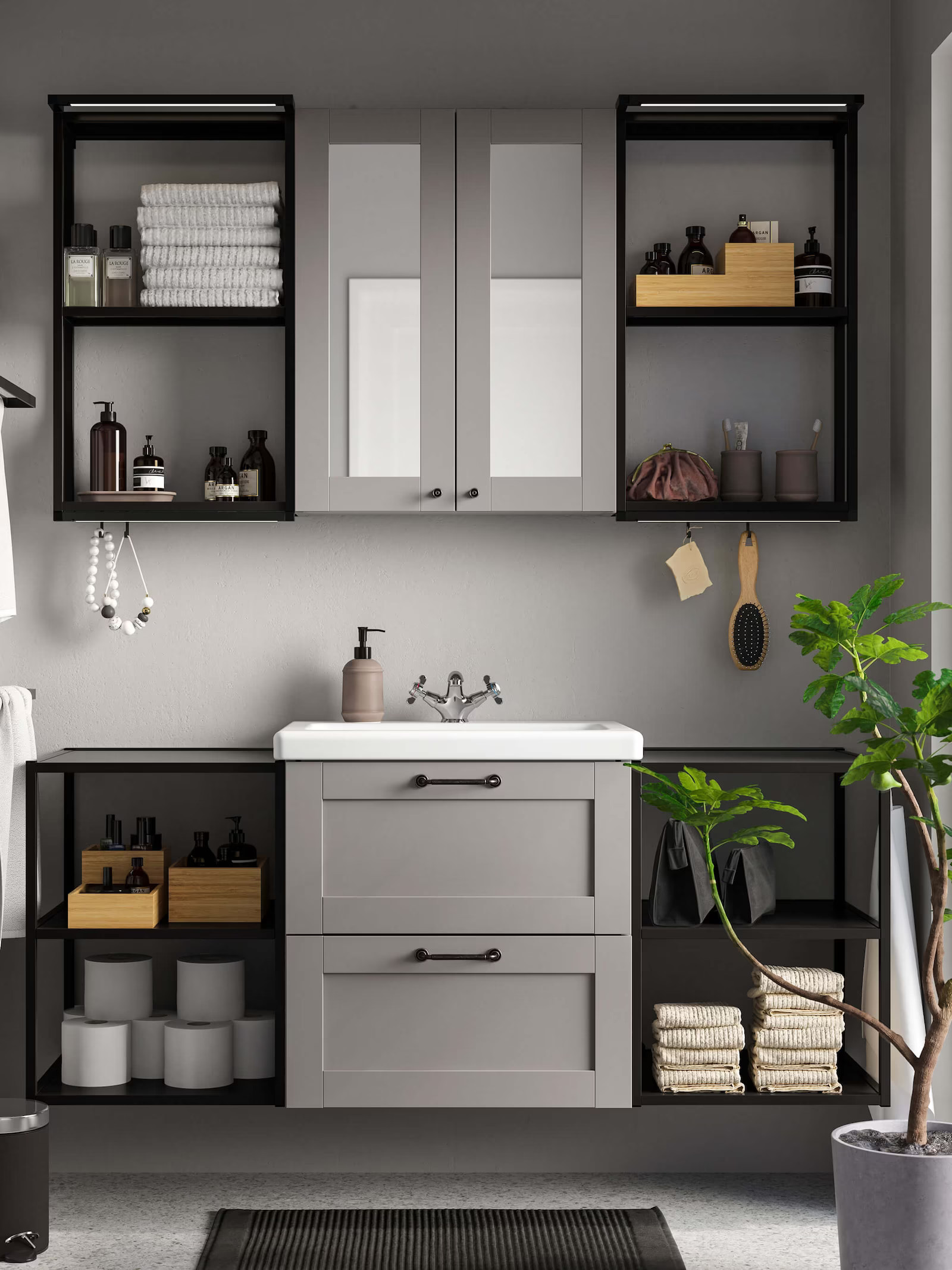 meuble de salle de bain IKEA ENHET