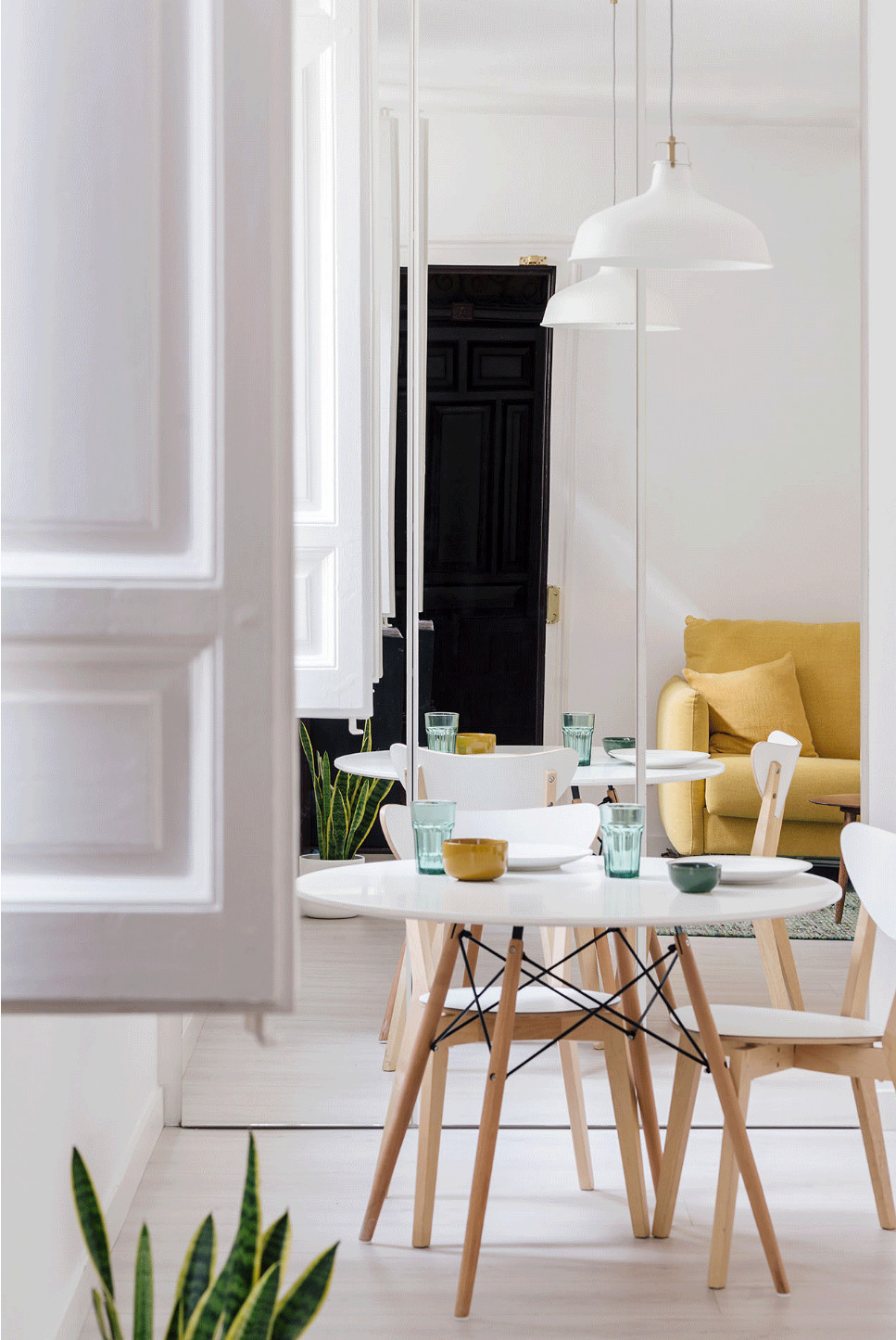 salle à manger décoration design blanche salle à manger décoration design blanche