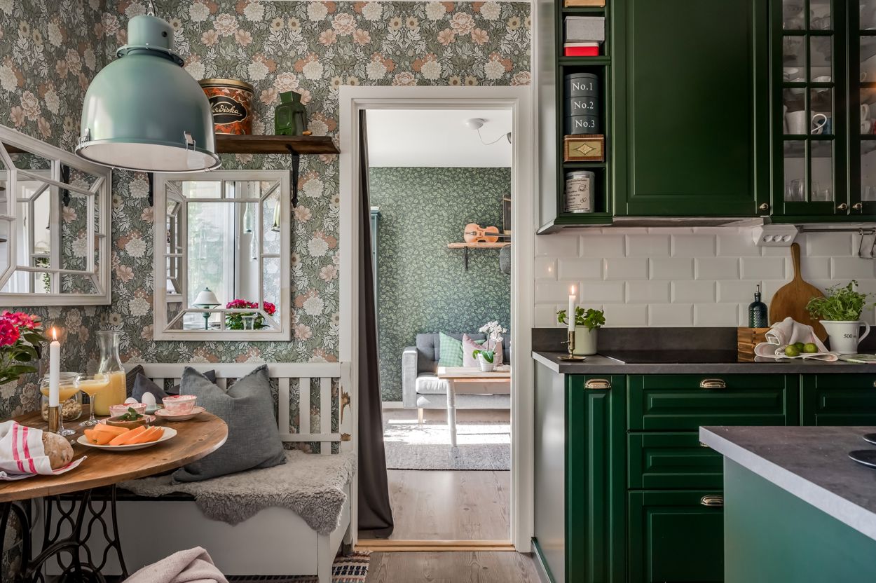 cuisine verte décoration rustique cuisine verte décoration rustique