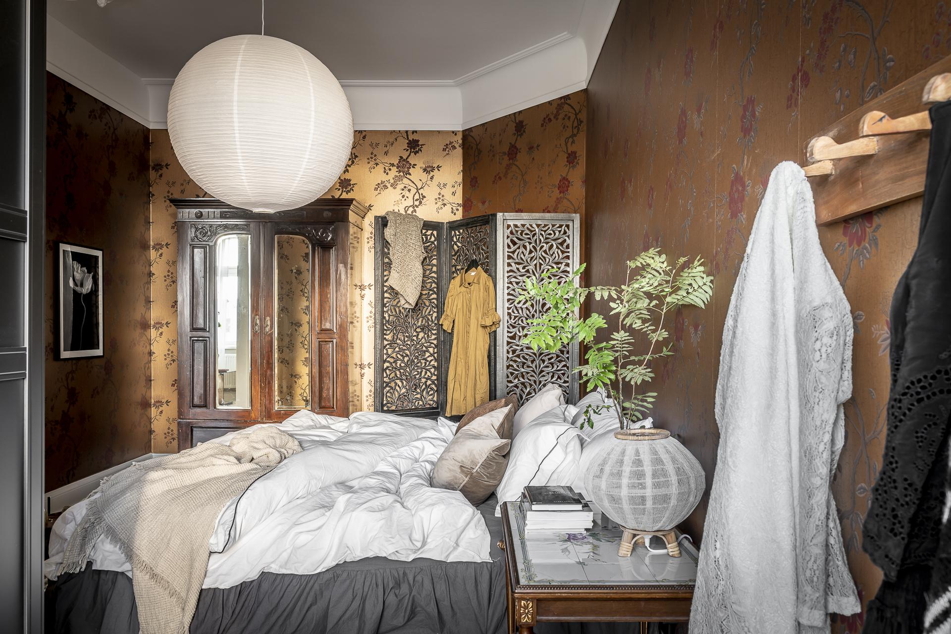 chambre avec papier-peint décoration scandinave chambre avec papier-peint décoration scandinave