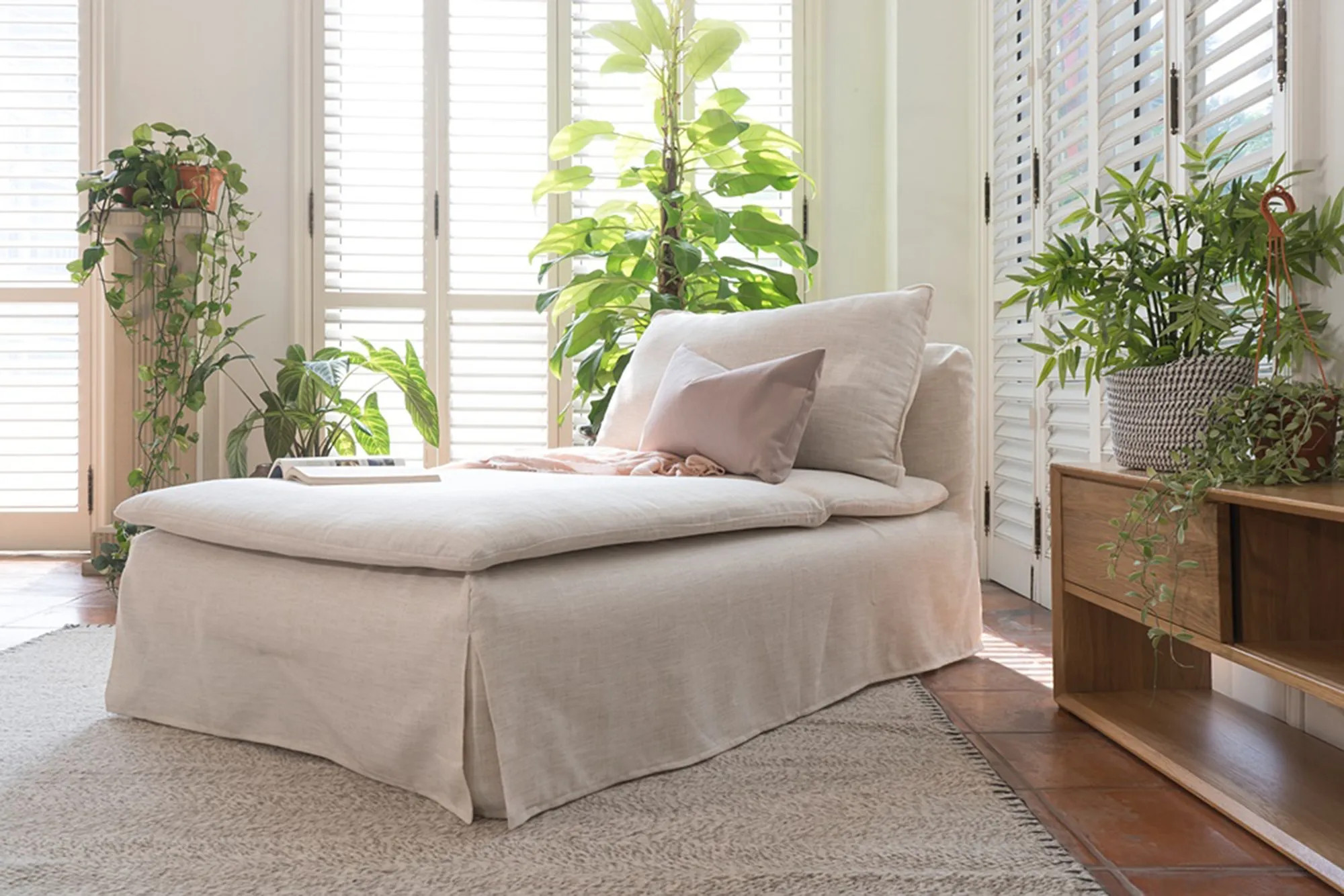 méridienne tissu IKEA
