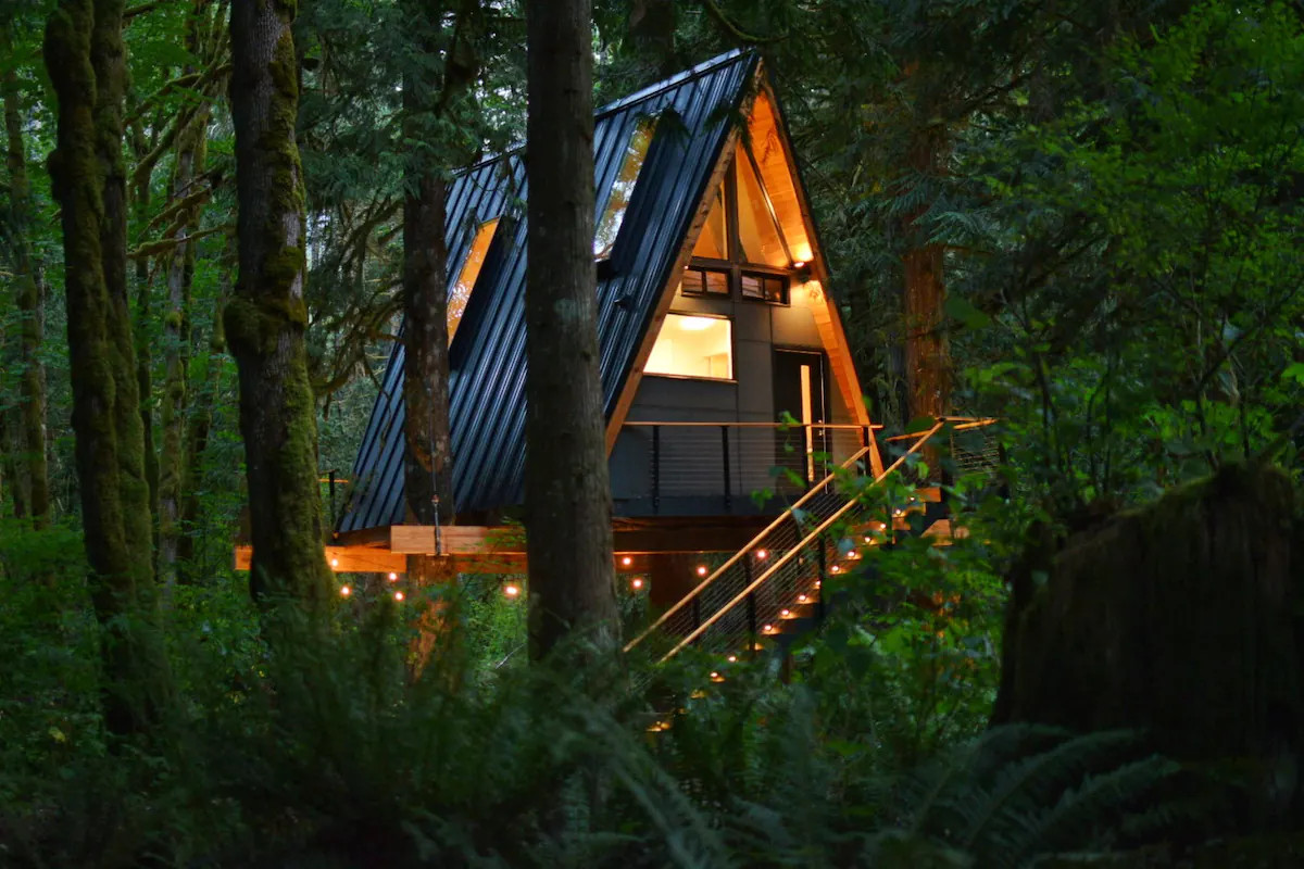maison A-Frame