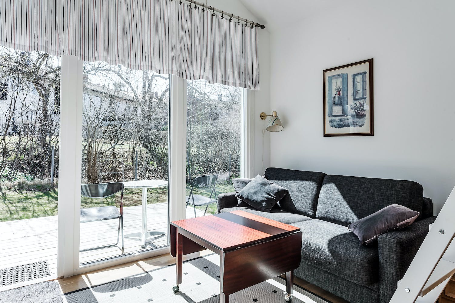 salon avec baie vitrée salon avec baie vitrée