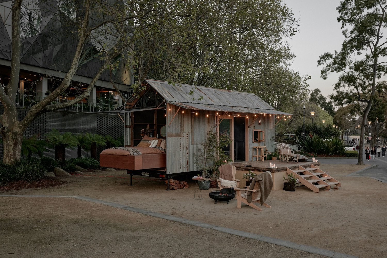tiny house avec lit coulissant tiny house avec lit coulissant