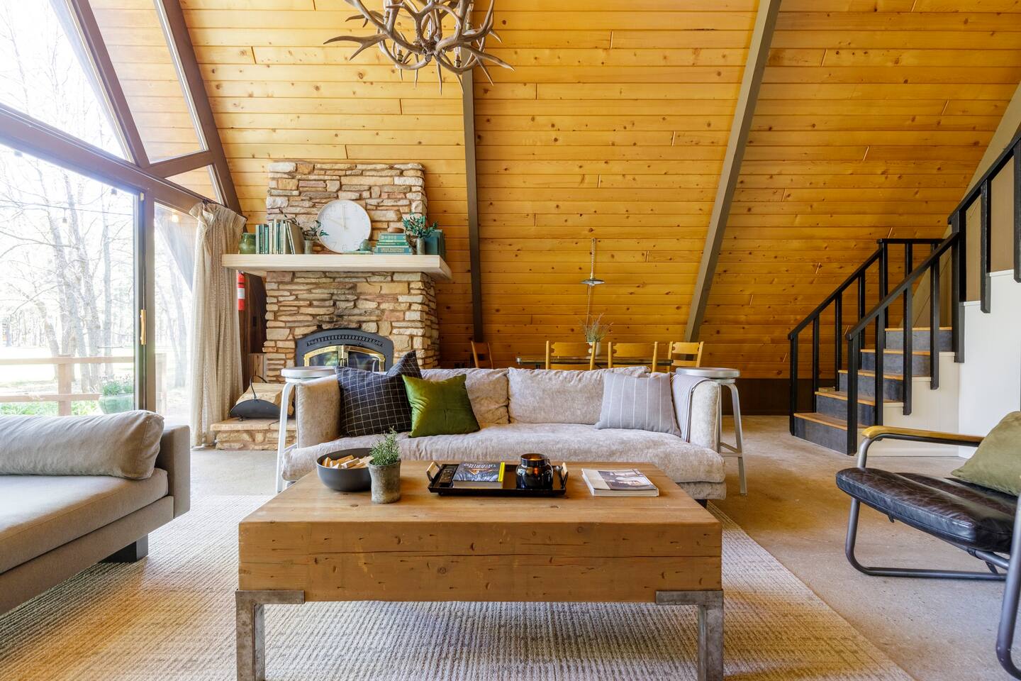 salon maison en bois salon maison en bois