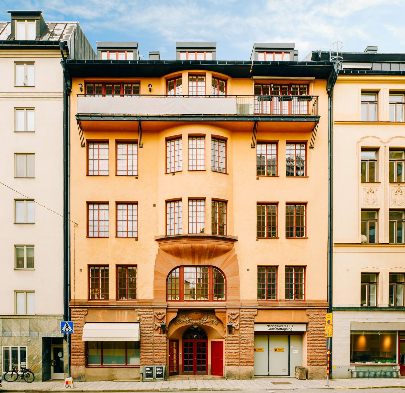 façade immeuble ancien Stockholm façade immeuble ancien Stockholm