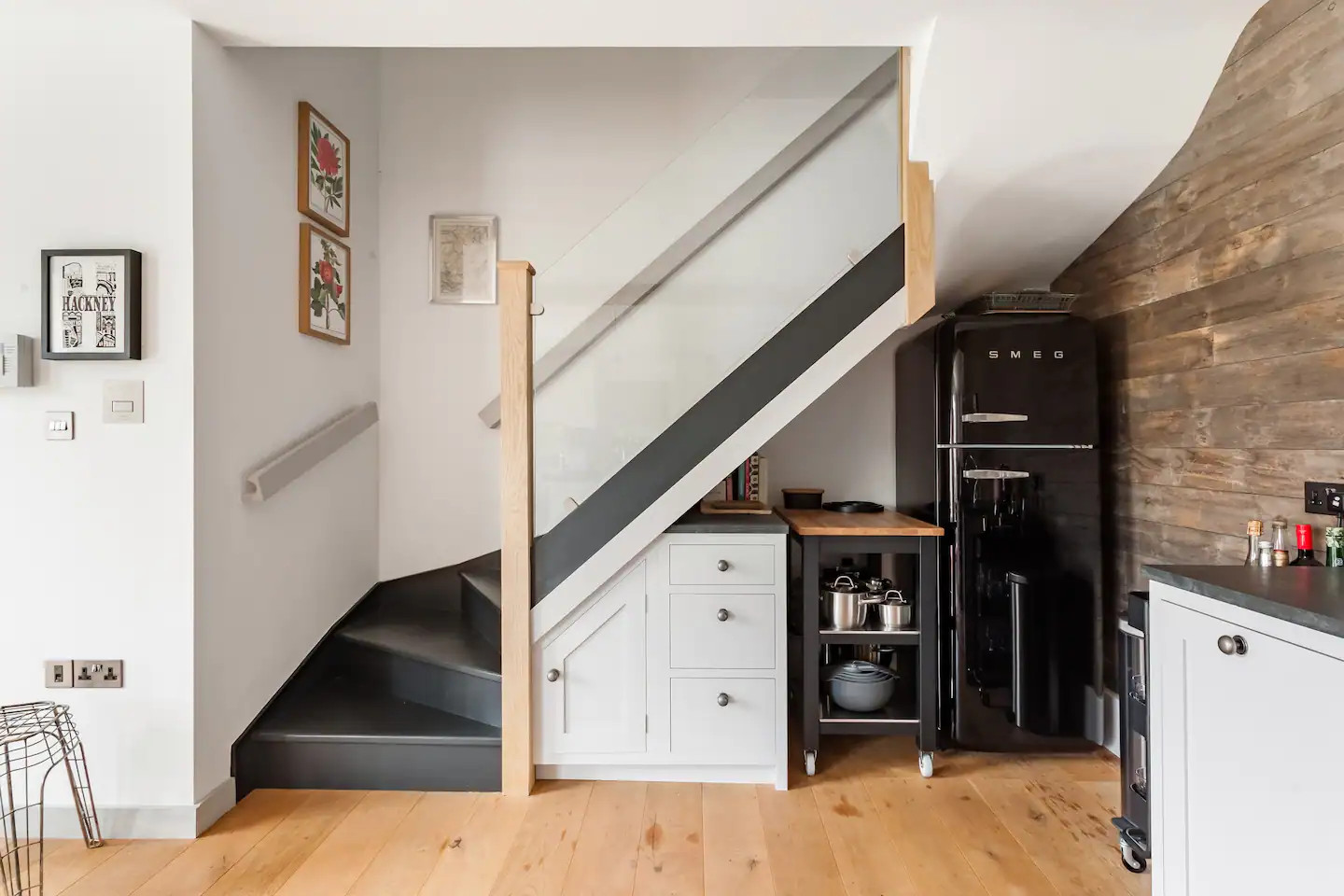 cuisine sous escalier